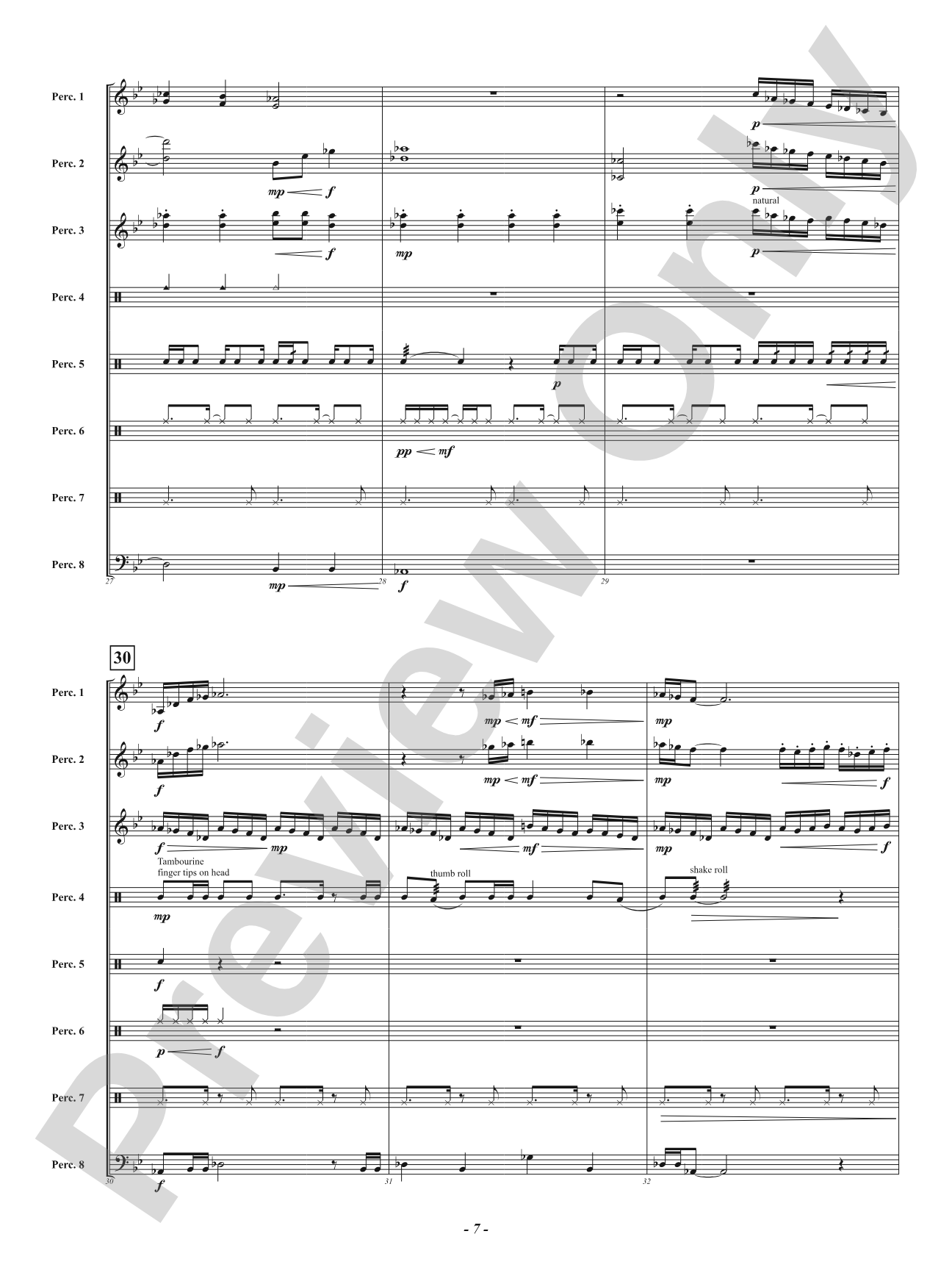 Ritmo Bongito: Score