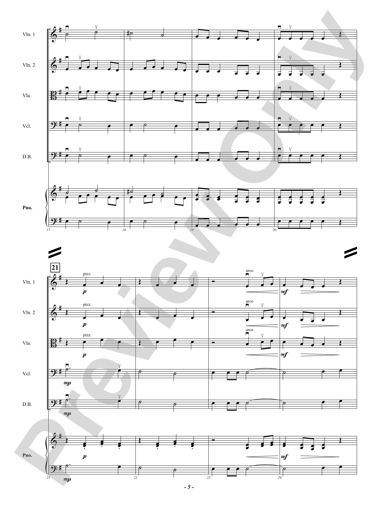 Kraken: String Orchestra Conductor Score & Parts