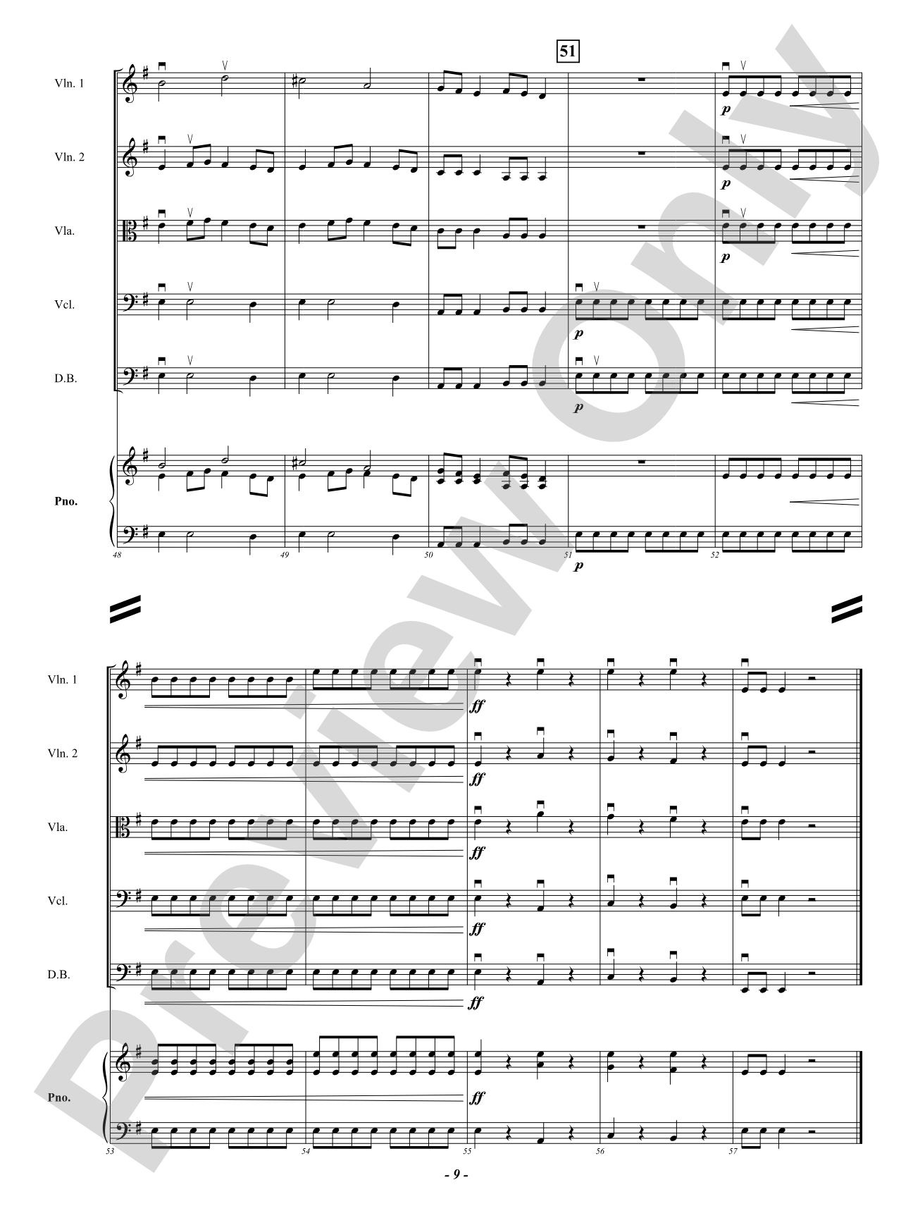 Kraken: String Orchestra Conductor Score & Parts