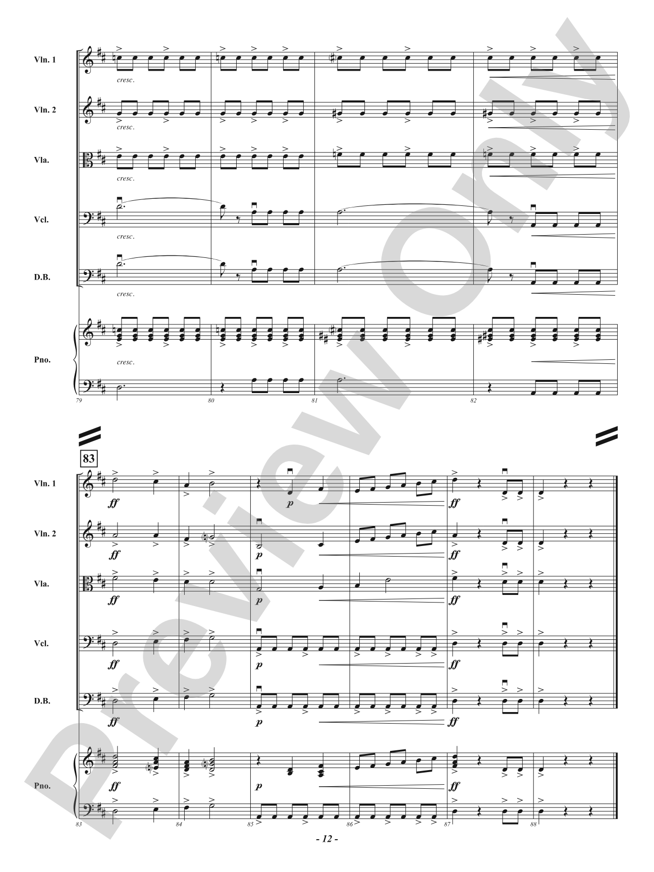 Adventure Awaits: String Orchestra Conductor Score & Parts