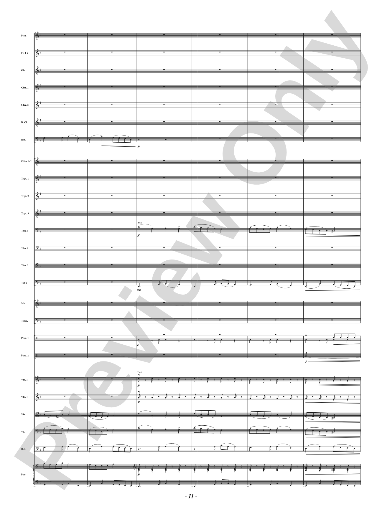 Strange Twists and Devious Turns: Full Orchestra Conductor Score & Parts