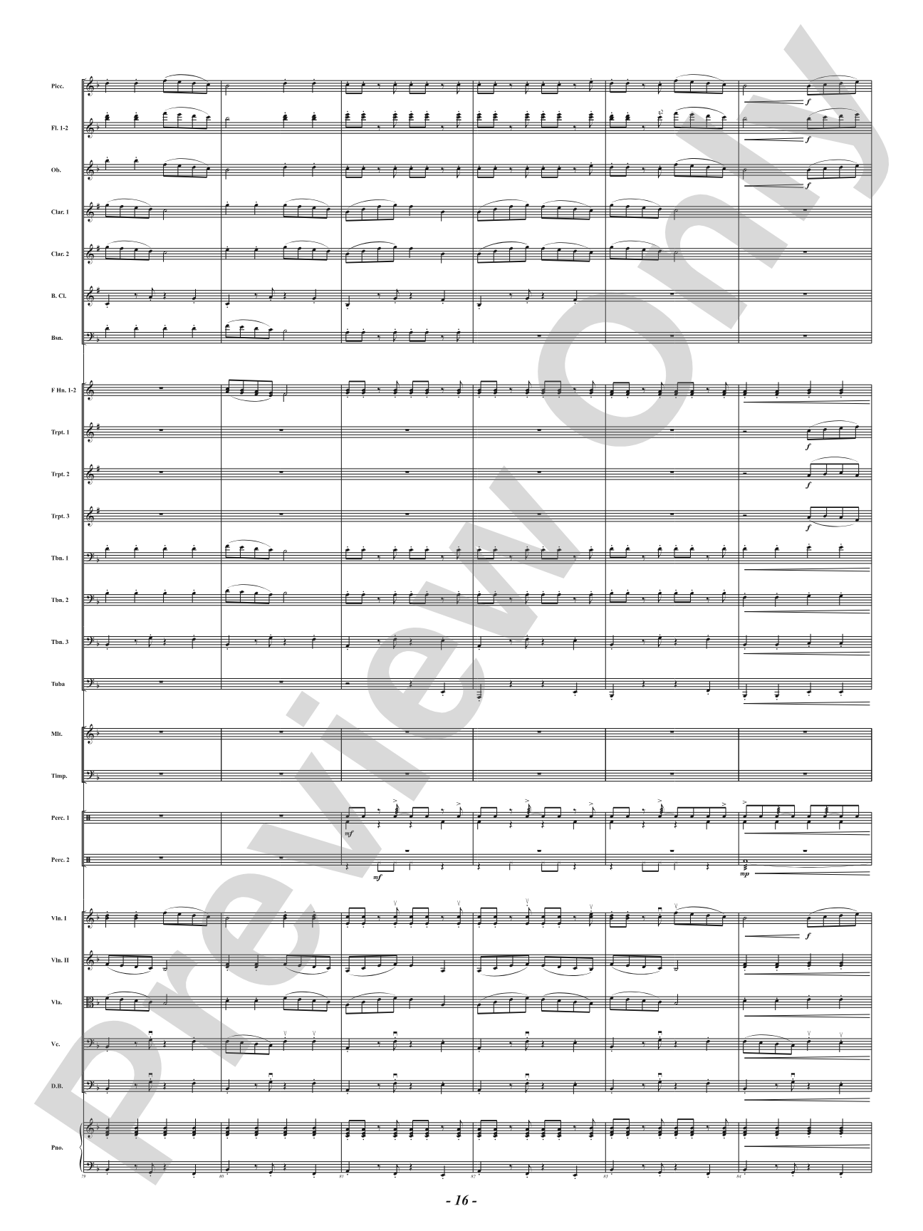 Strange Twists and Devious Turns: Full Orchestra Conductor Score & Parts