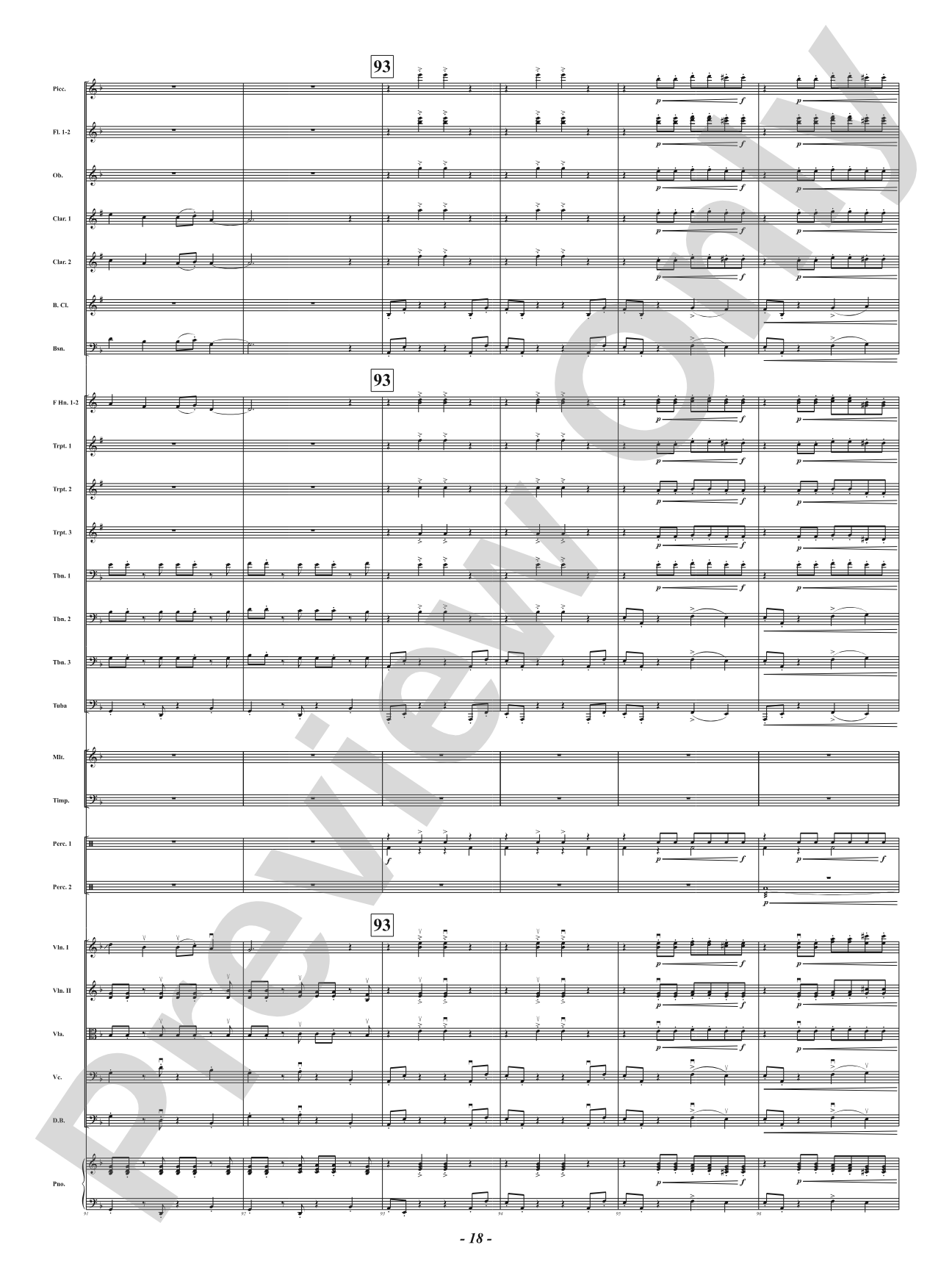 Strange Twists and Devious Turns: Full Orchestra Conductor Score & Parts