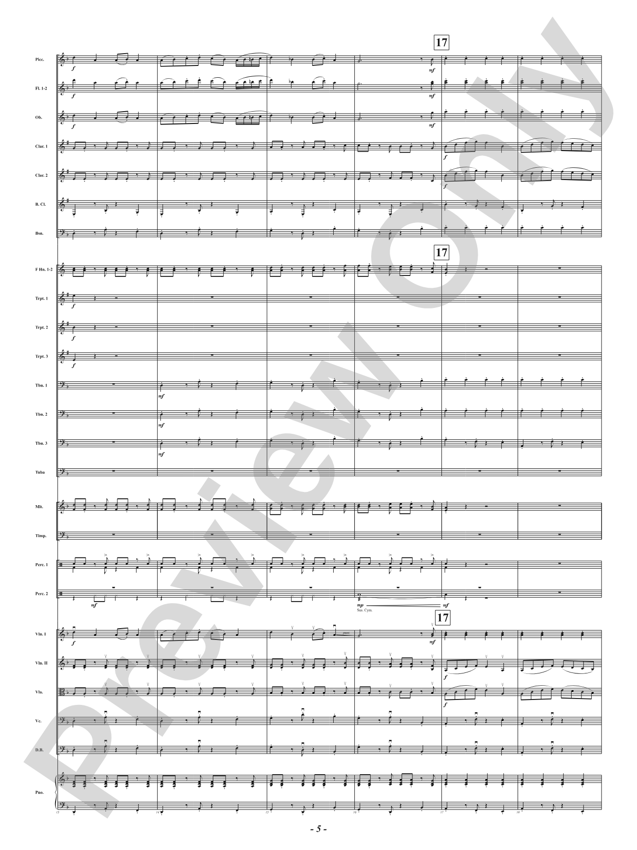 Strange Twists and Devious Turns: Full Orchestra Conductor Score & Parts