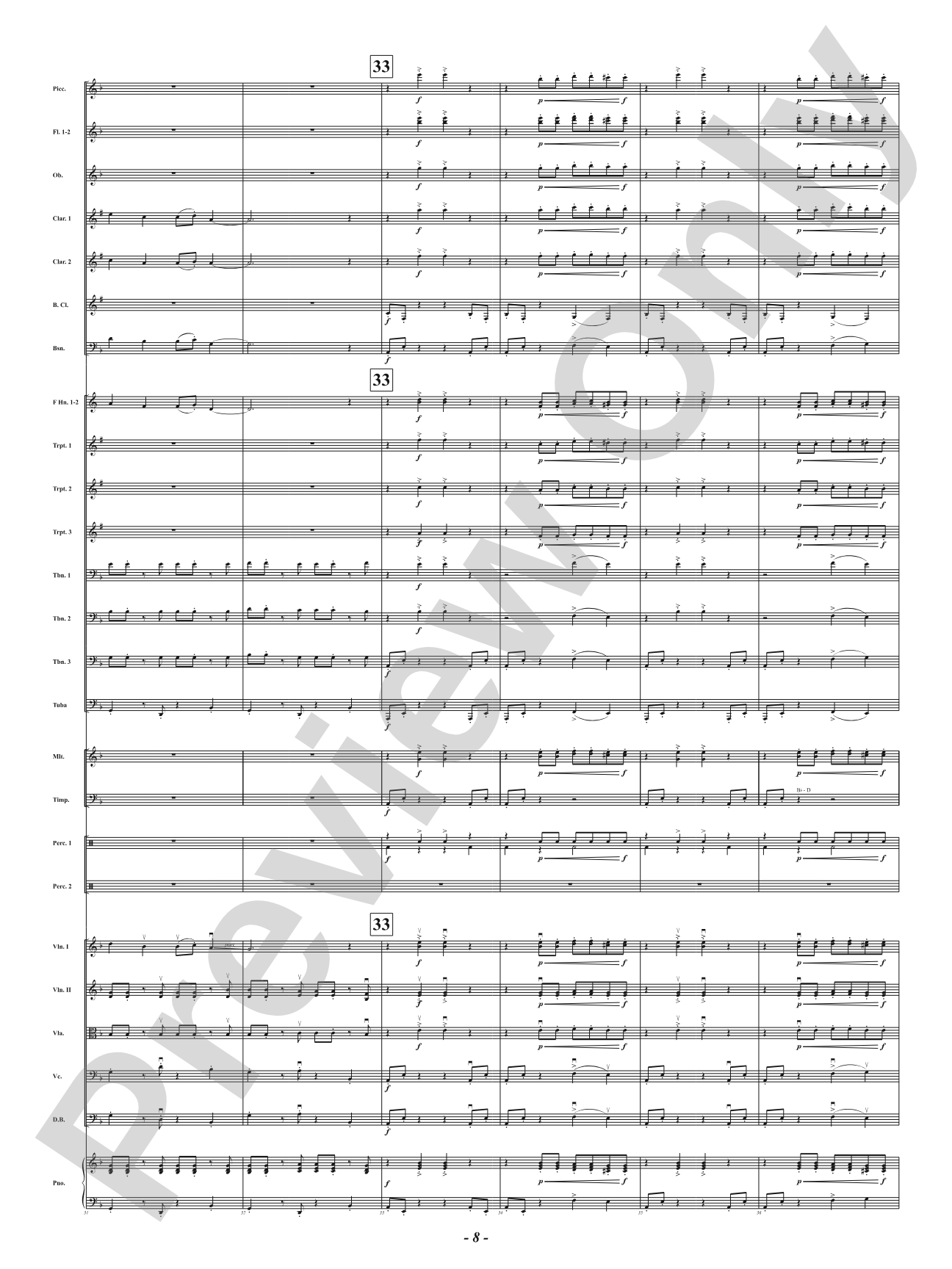 Strange Twists and Devious Turns: Full Orchestra Conductor Score & Parts