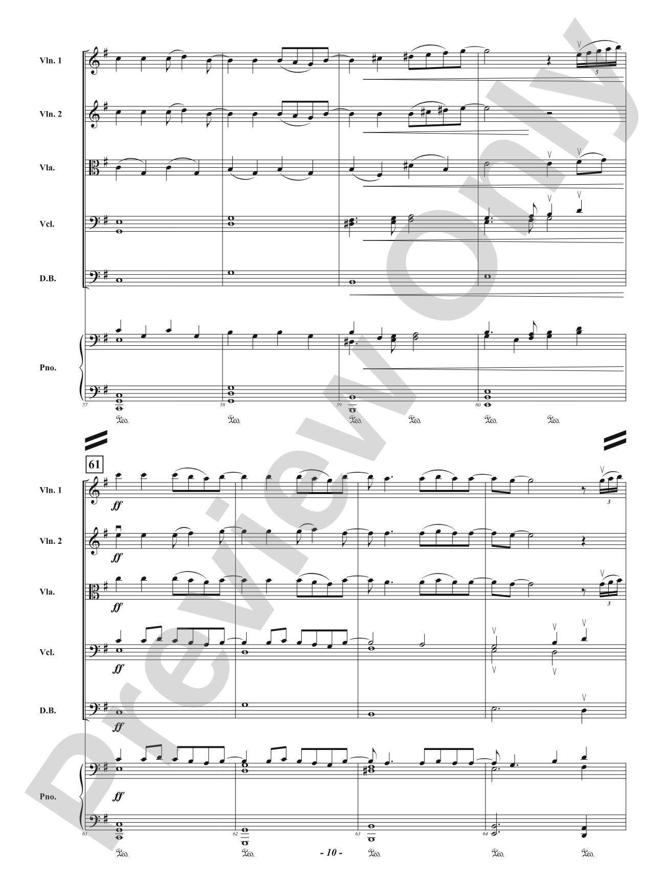 Operation: Time Management: String Orchestra Conductor Score & Parts