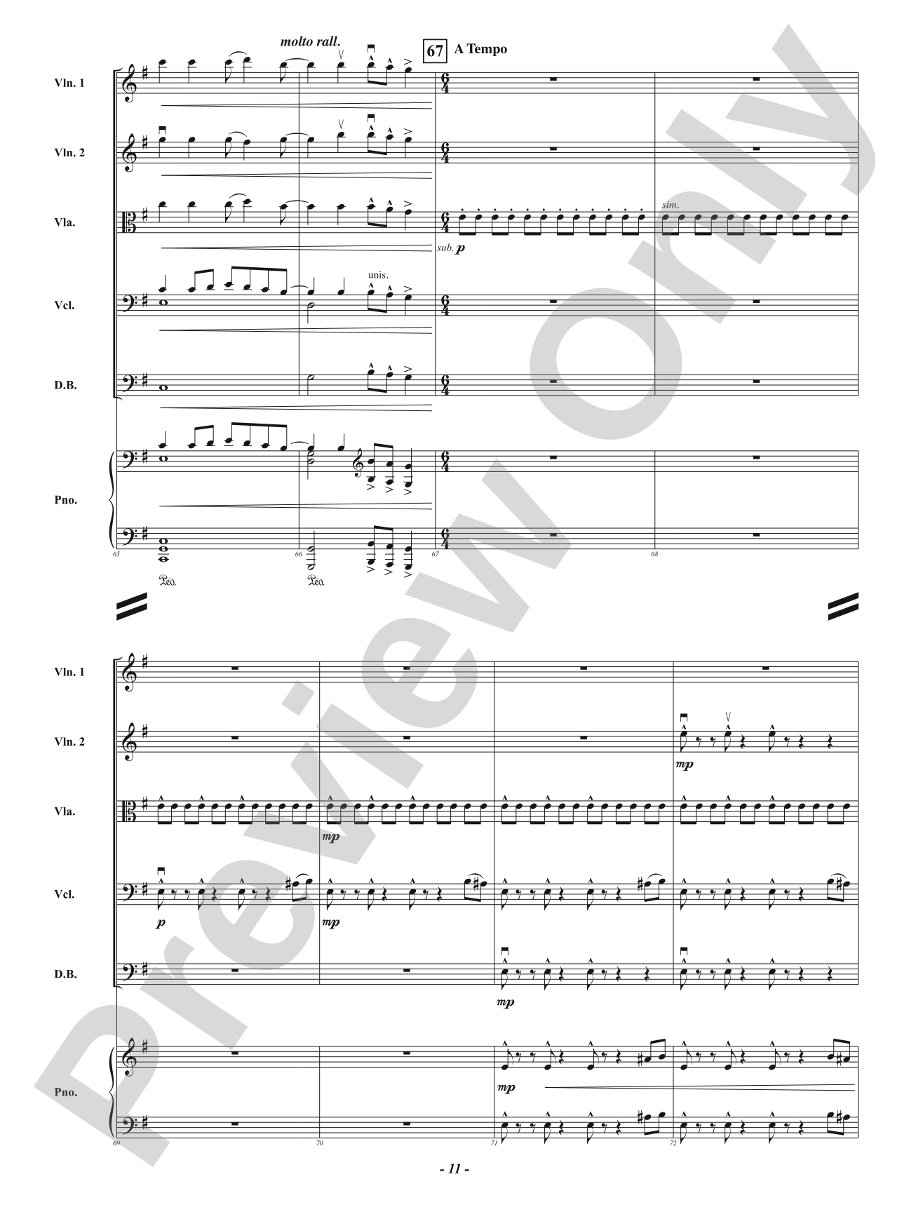 Operation: Time Management: String Orchestra Conductor Score & Parts