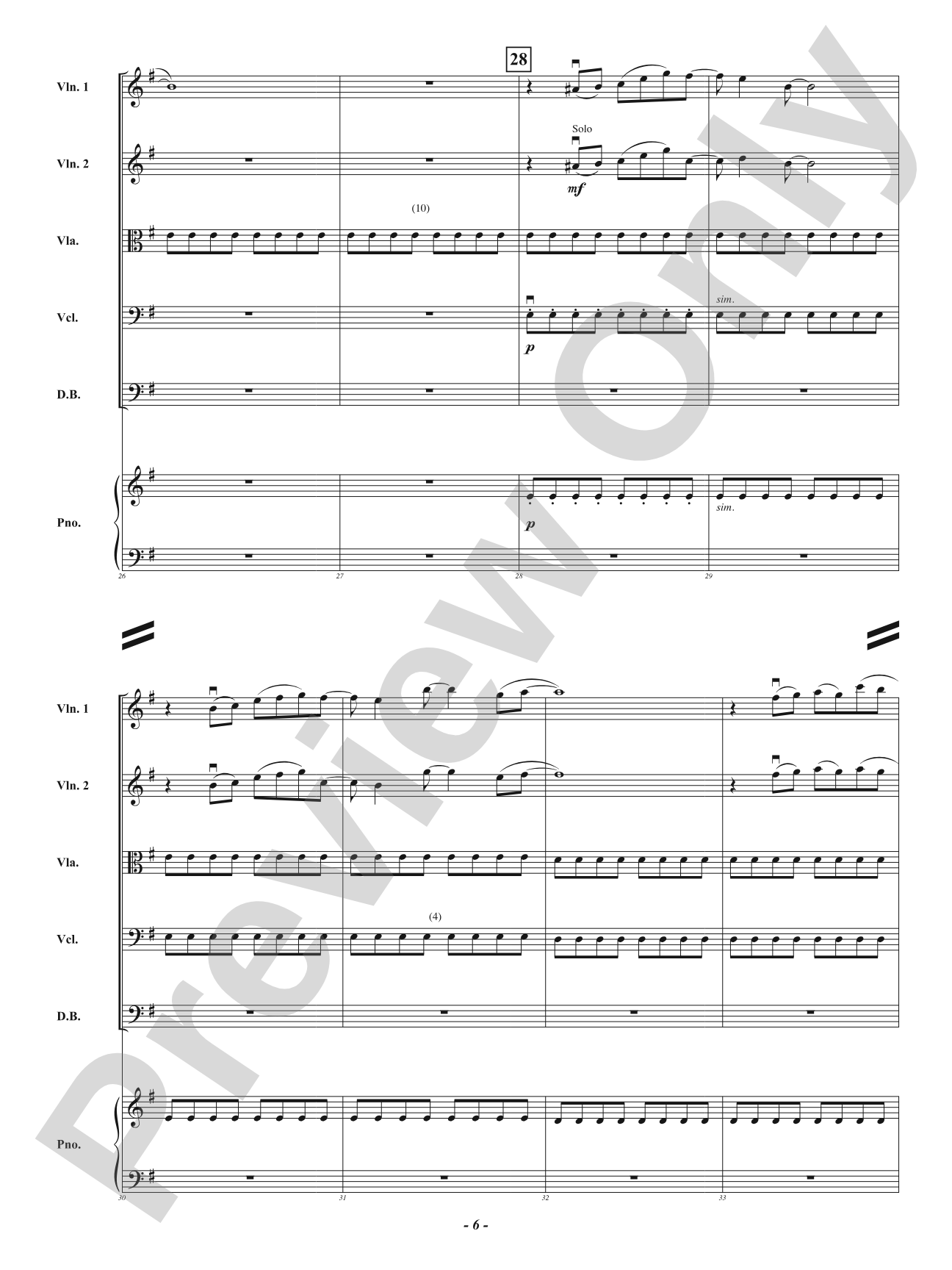 Operation: Time Management: String Orchestra Conductor Score & Parts