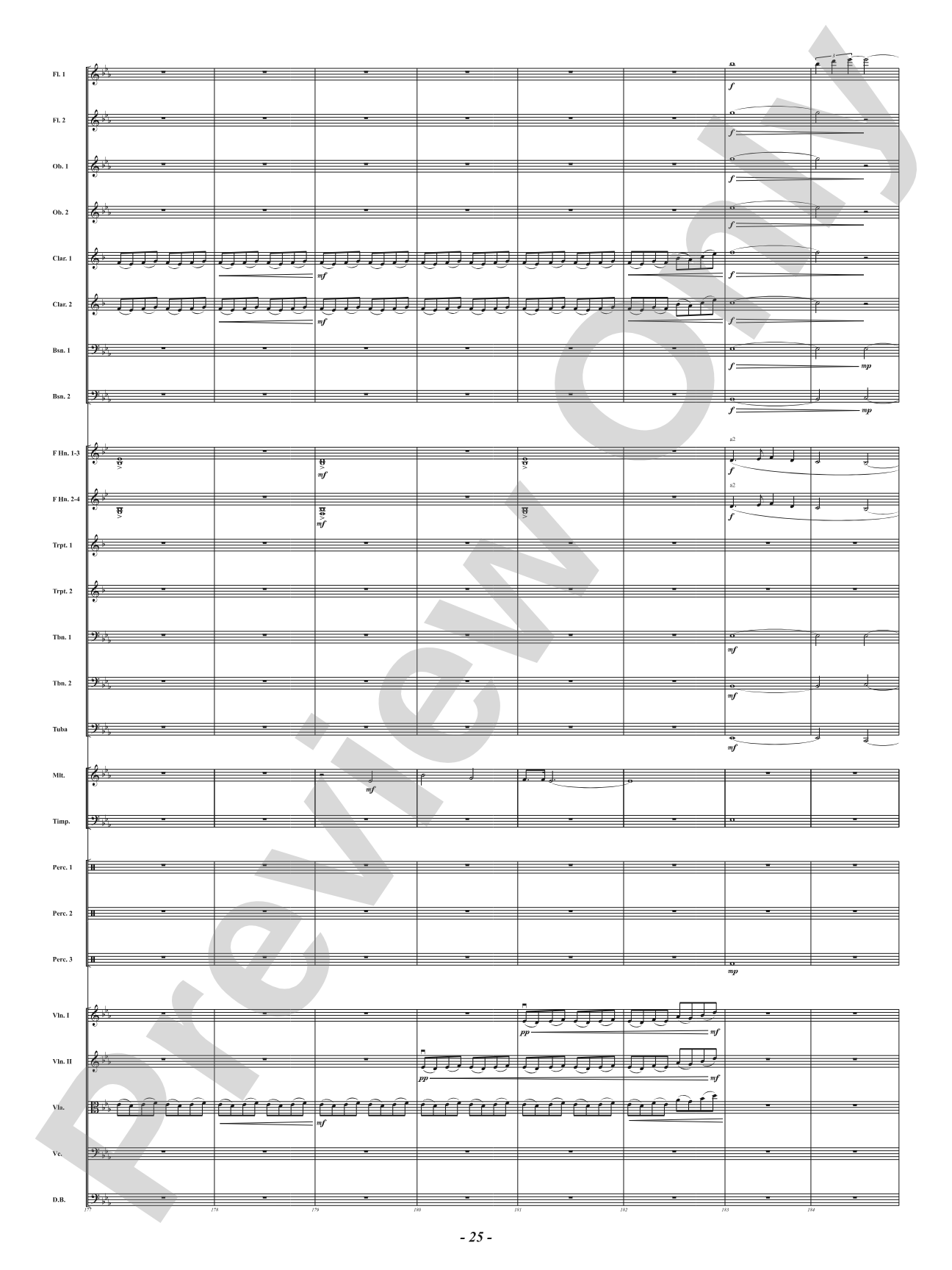 Bells of the Winter Range: Full Orchestra Conductor Score & Parts