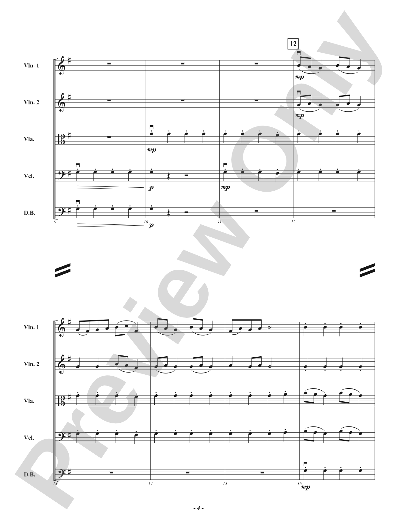 Springing: String Orchestra Conductor Score & Parts