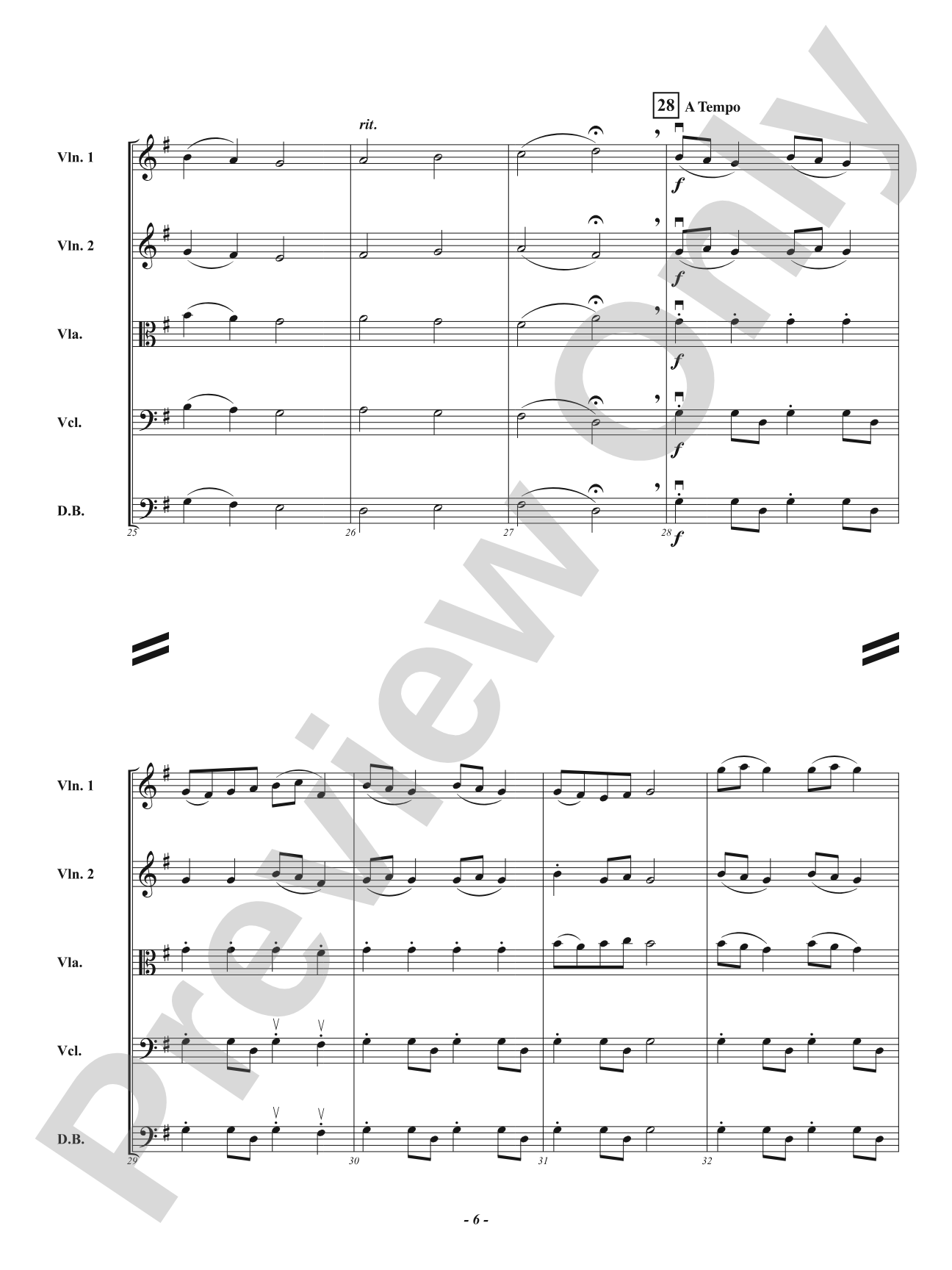 Springing: String Orchestra Conductor Score & Parts