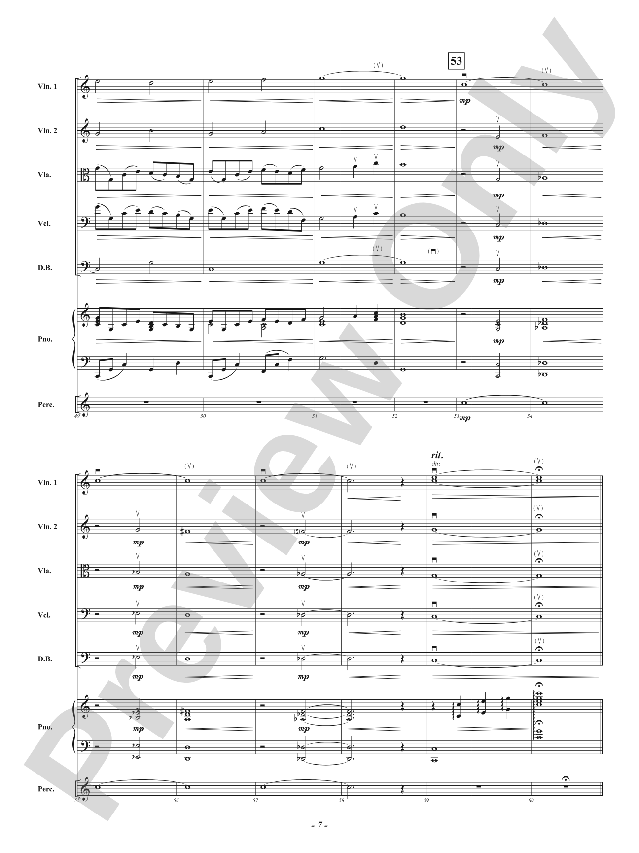 A Mother's Hymn - How Great Thou Art: String Orchestra Conductor Score & Parts