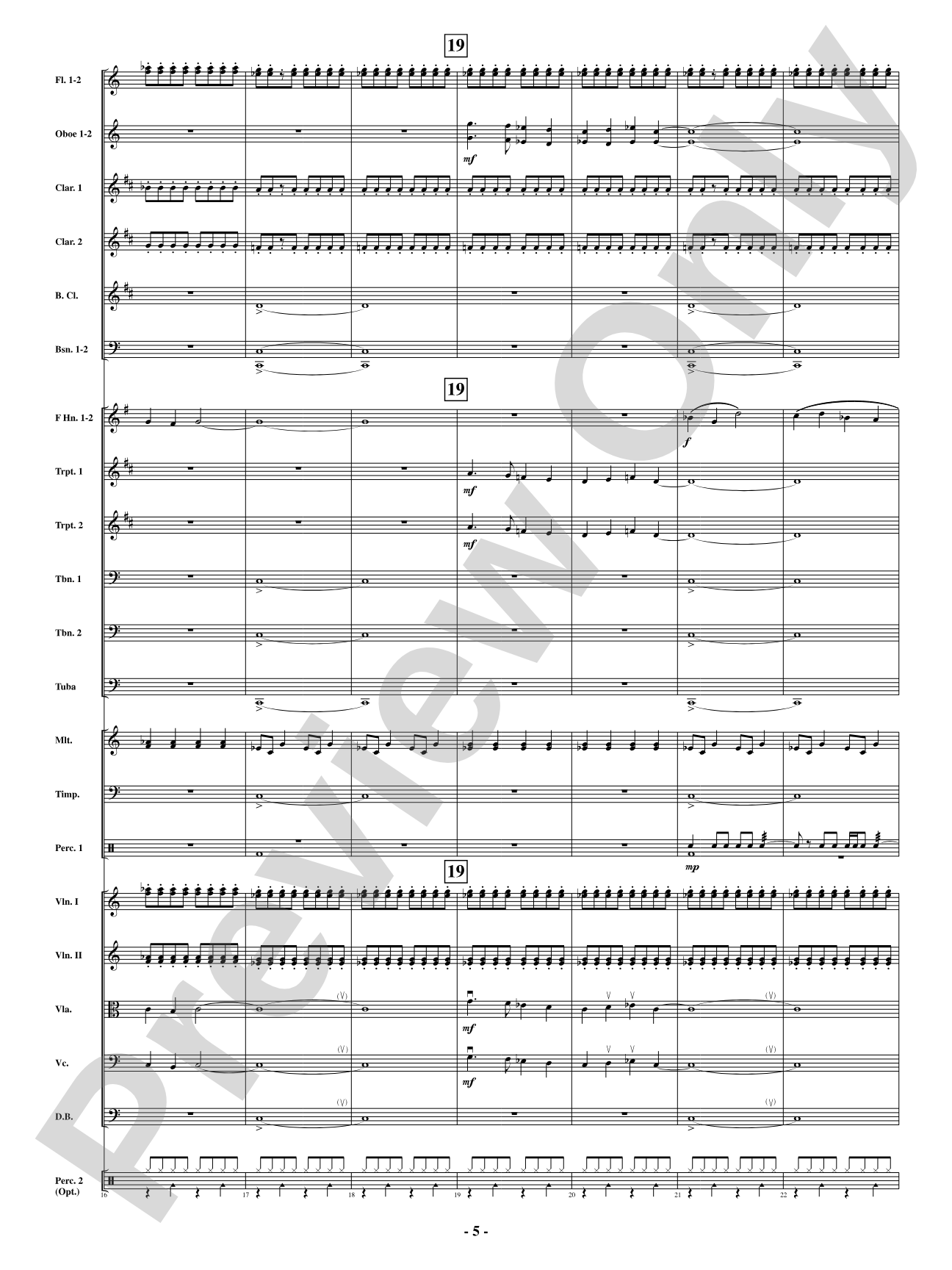 A Minor Holiday Celebration: Full Orchestra Conductor Score & Parts