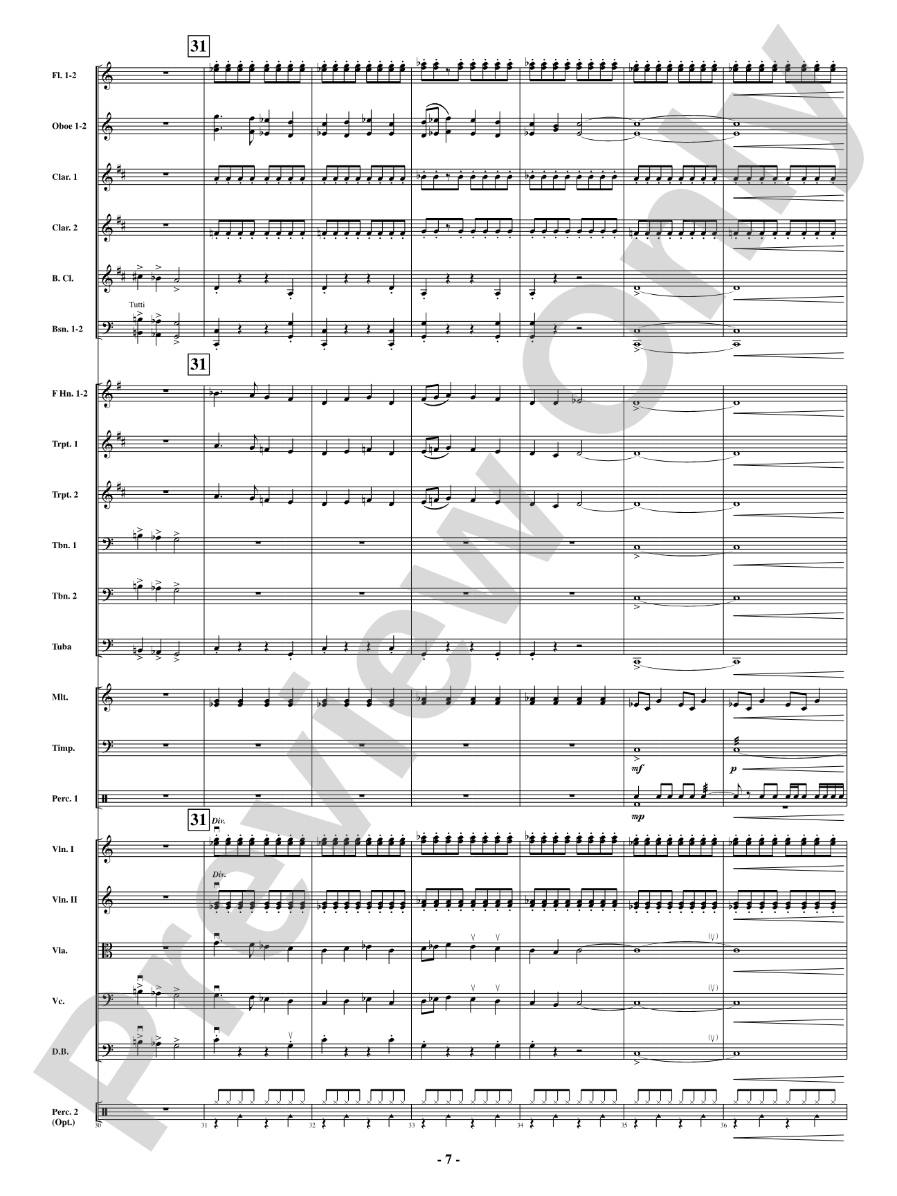 A Minor Holiday Celebration: Full Orchestra Conductor Score & Parts
