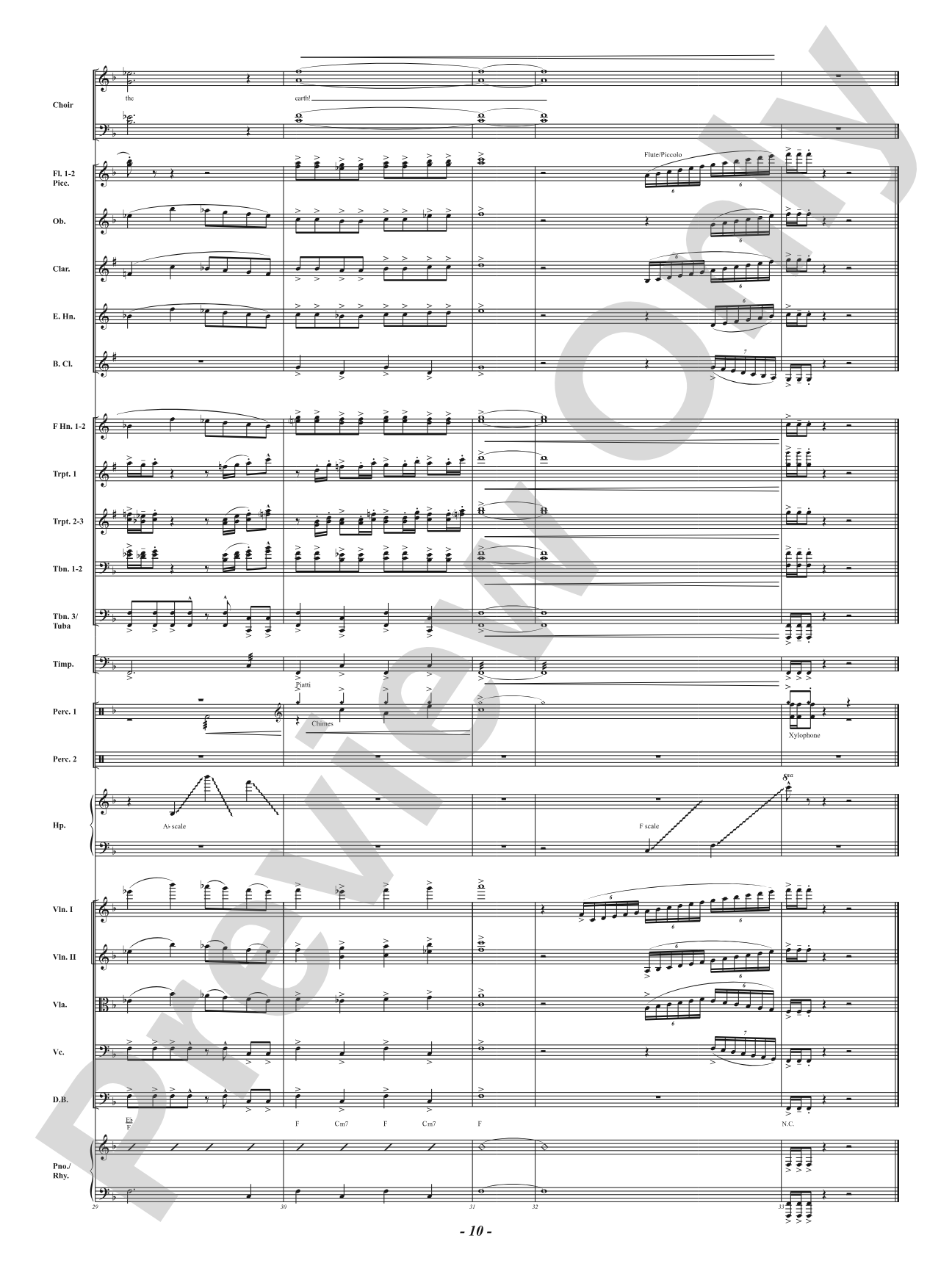 Shout for Joy: Full Orchestra Conductor Score & Parts