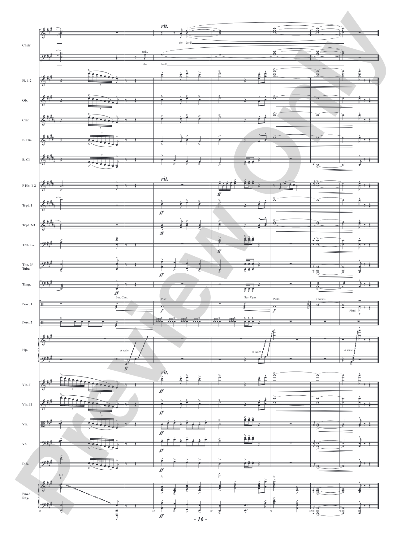 O Come, All Ye Faithful: Full Orchestra Conductor Score & Parts
