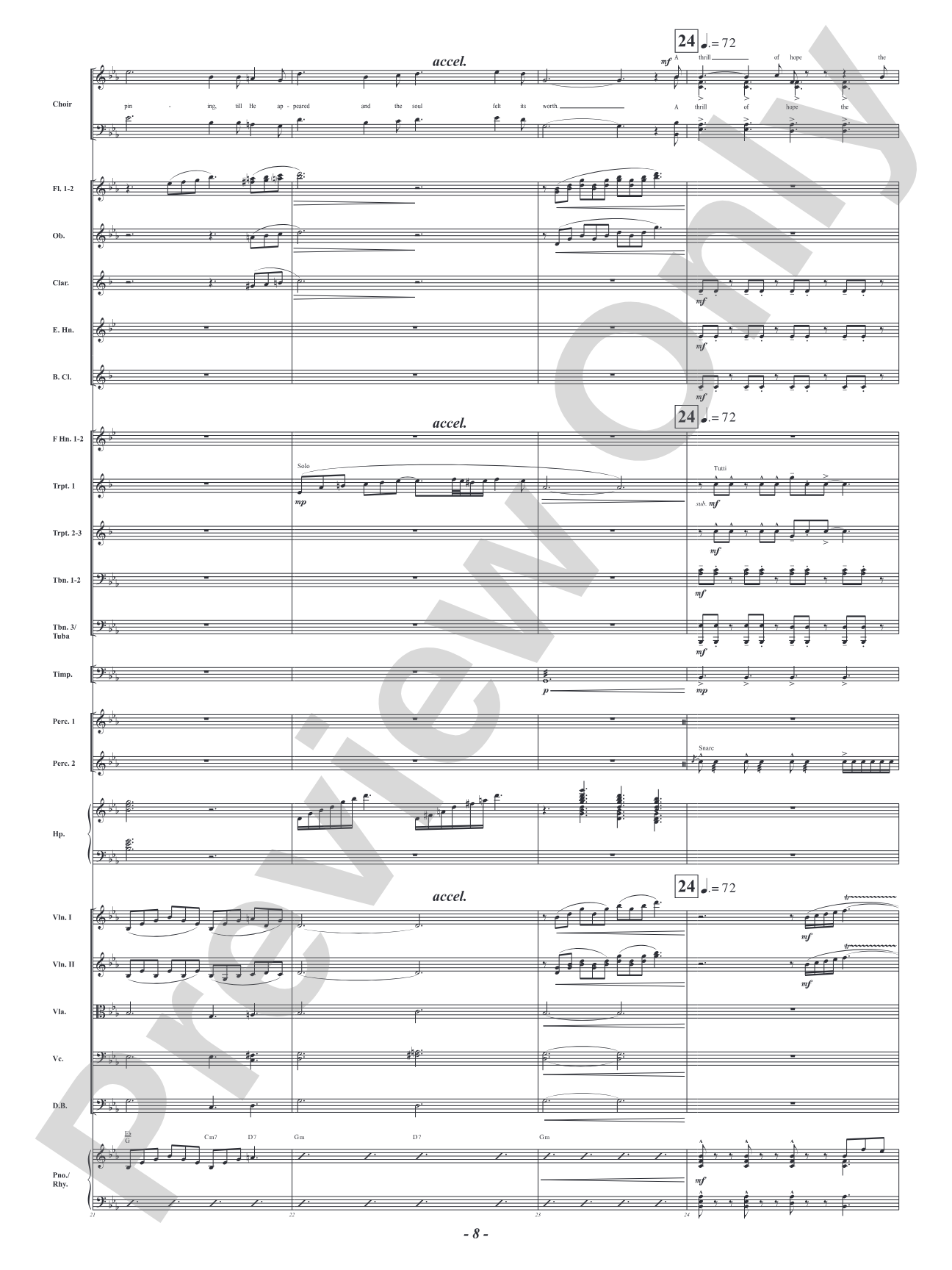 O Holy Night!: Full Orchestra Conductor Score & Parts