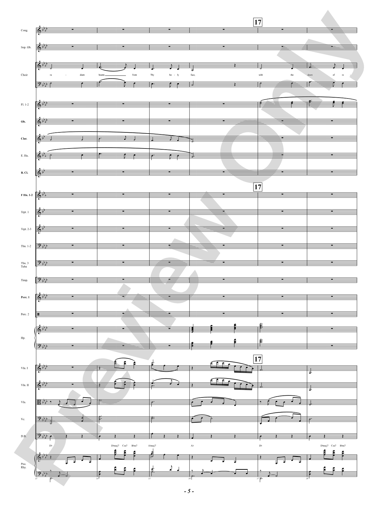 Silent Night: Full Orchestra Conductor Score & Parts