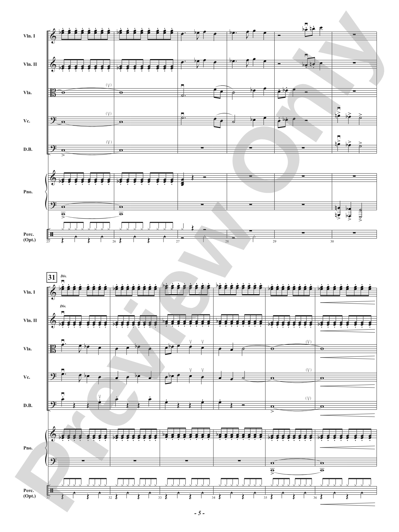A Minor Holiday Celebration - For String Orchestra: String Orchestra Conductor Score & Parts