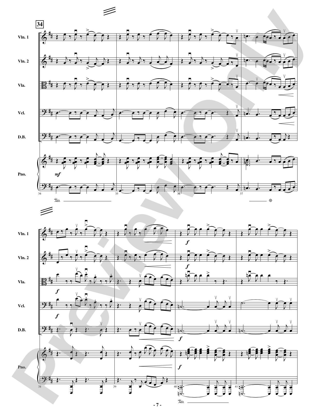 The First Celebration: String Orchestra Conductor Score & Parts