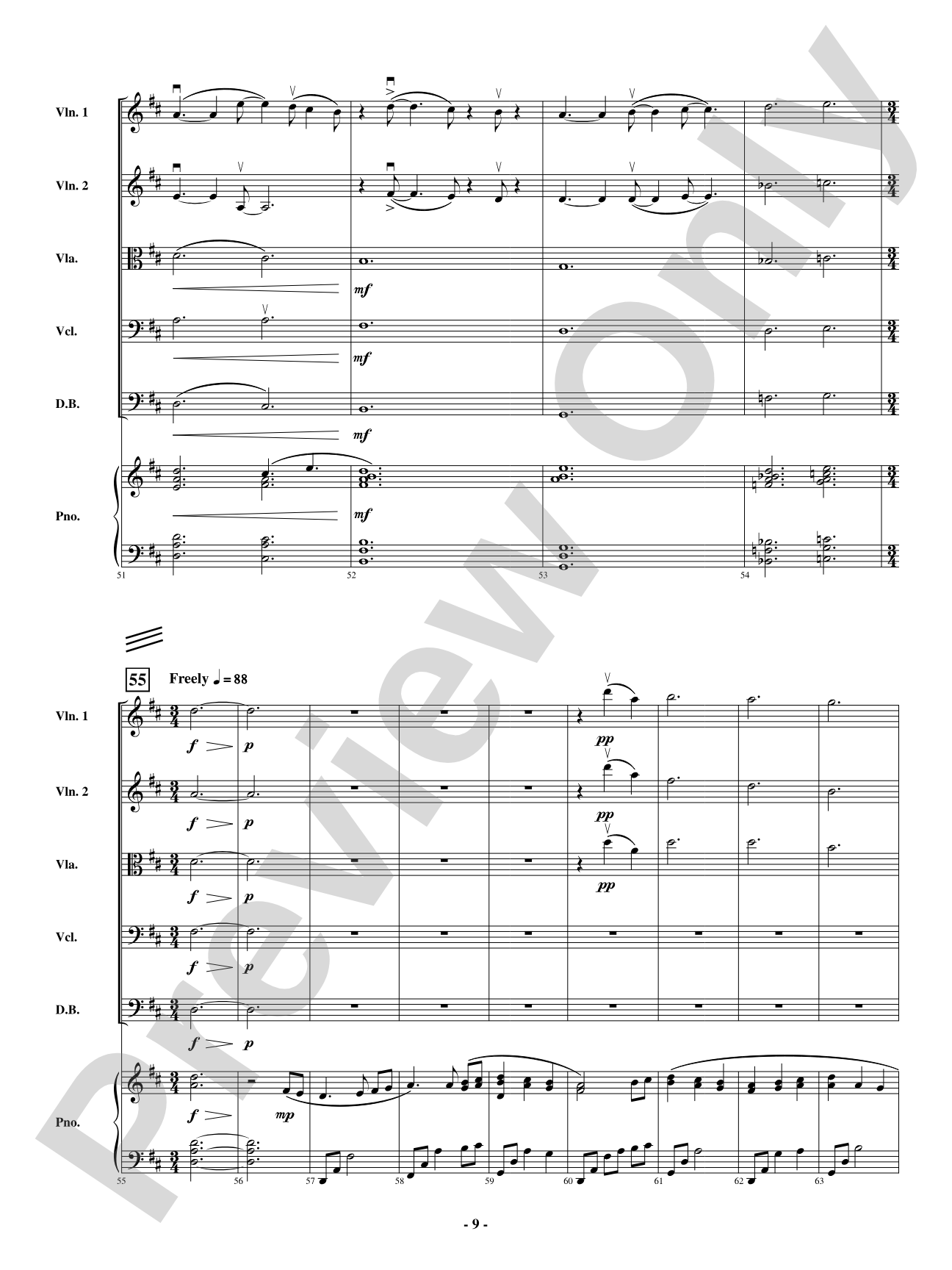 The First Celebration: String Orchestra Conductor Score & Parts