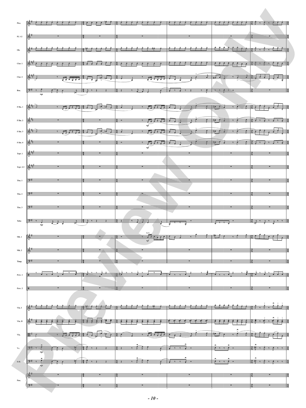 Rise City Silent, Sing!: Full Orchestra Conductor Score & Parts