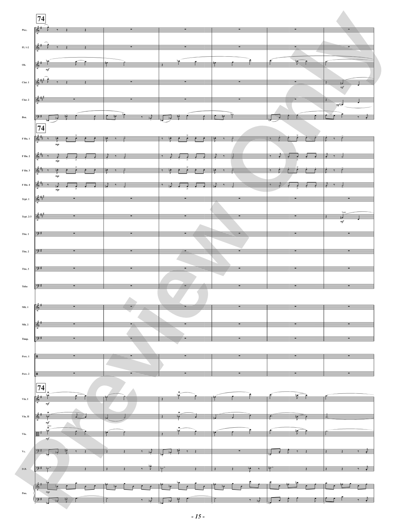 Rise City Silent, Sing!: Full Orchestra Conductor Score & Parts