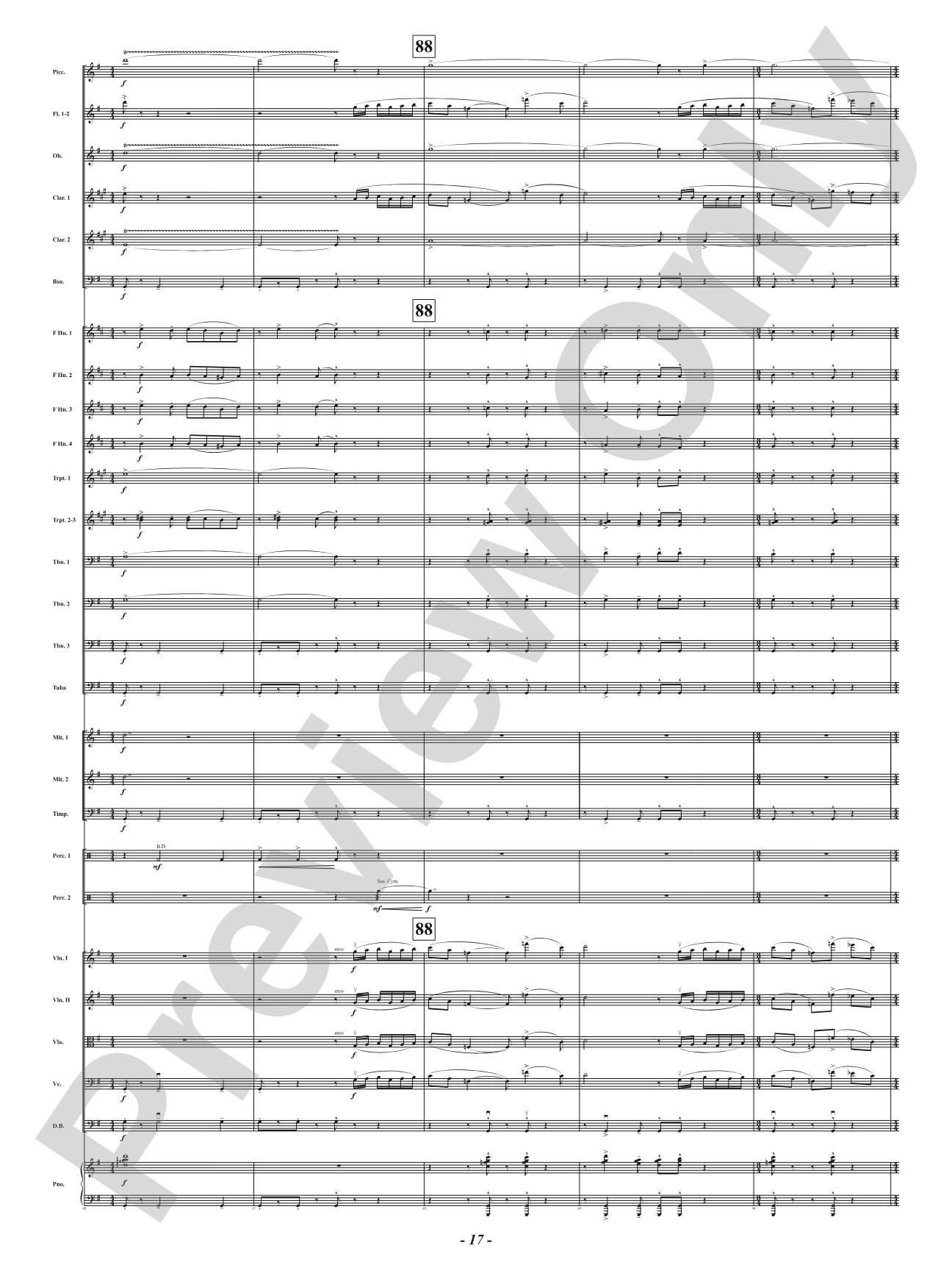 Rise City Silent, Sing!: Full Orchestra Conductor Score & Parts