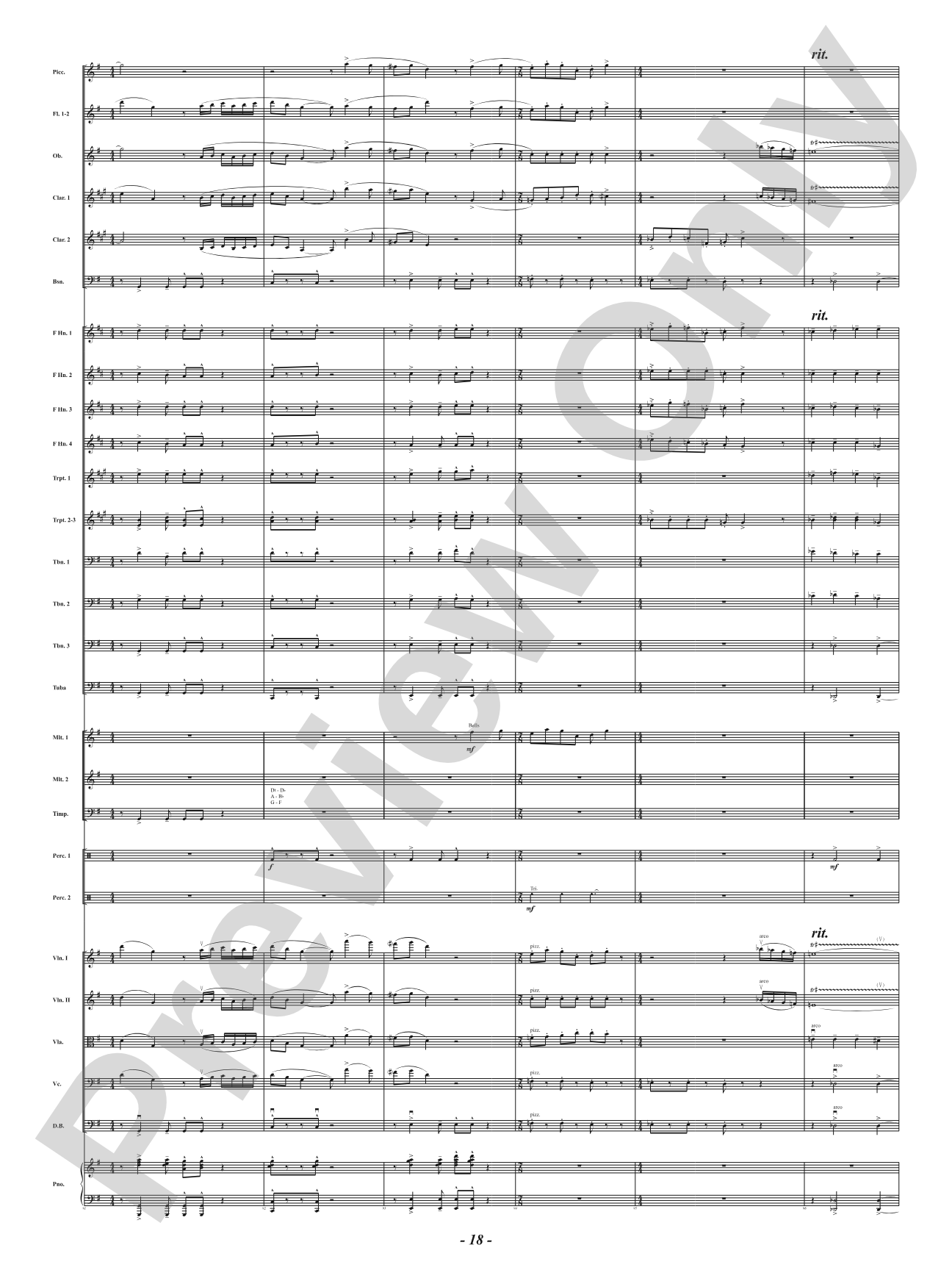 Rise City Silent, Sing!: Full Orchestra Conductor Score & Parts
