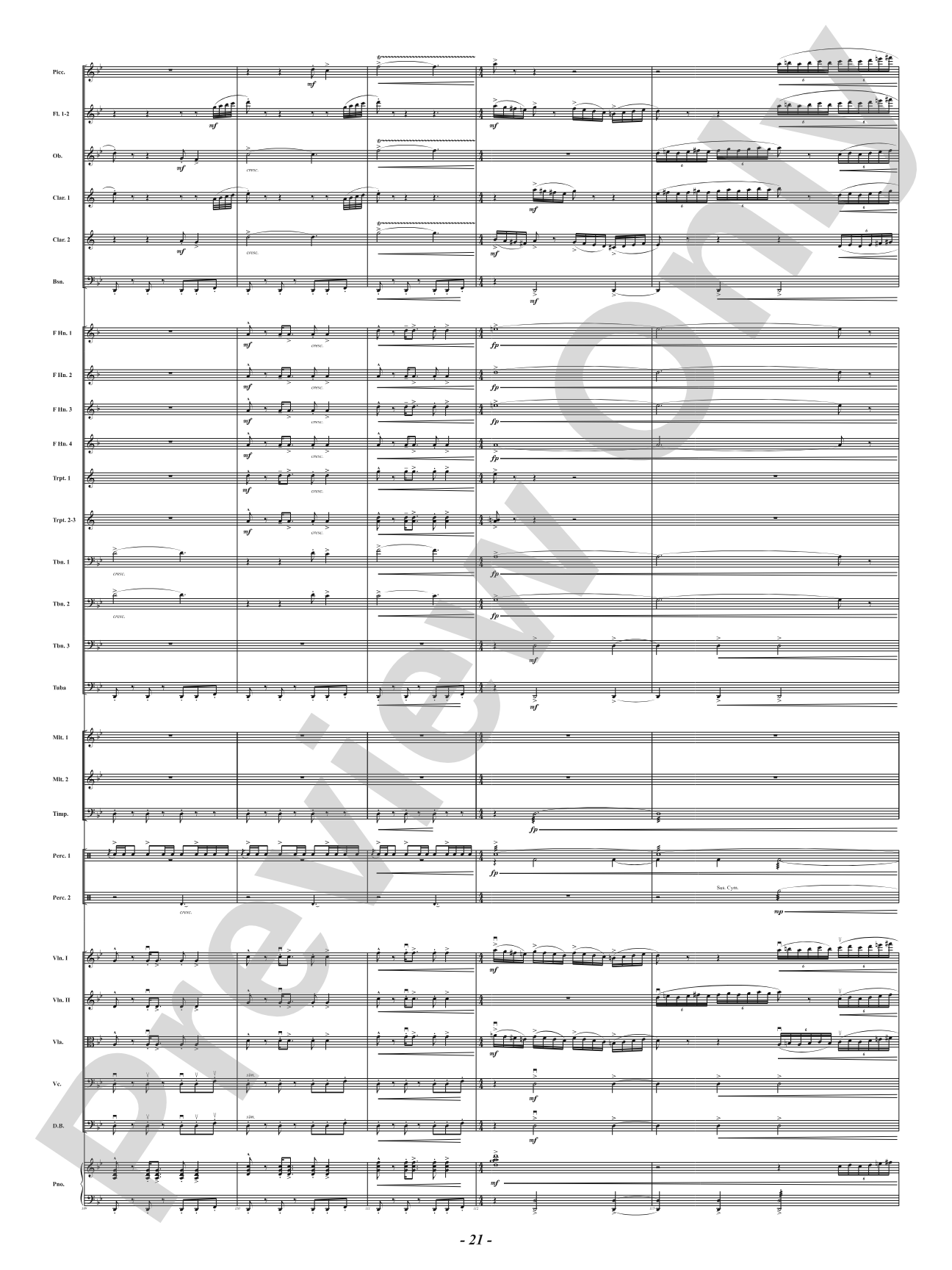 Rise City Silent, Sing!: Full Orchestra Conductor Score & Parts