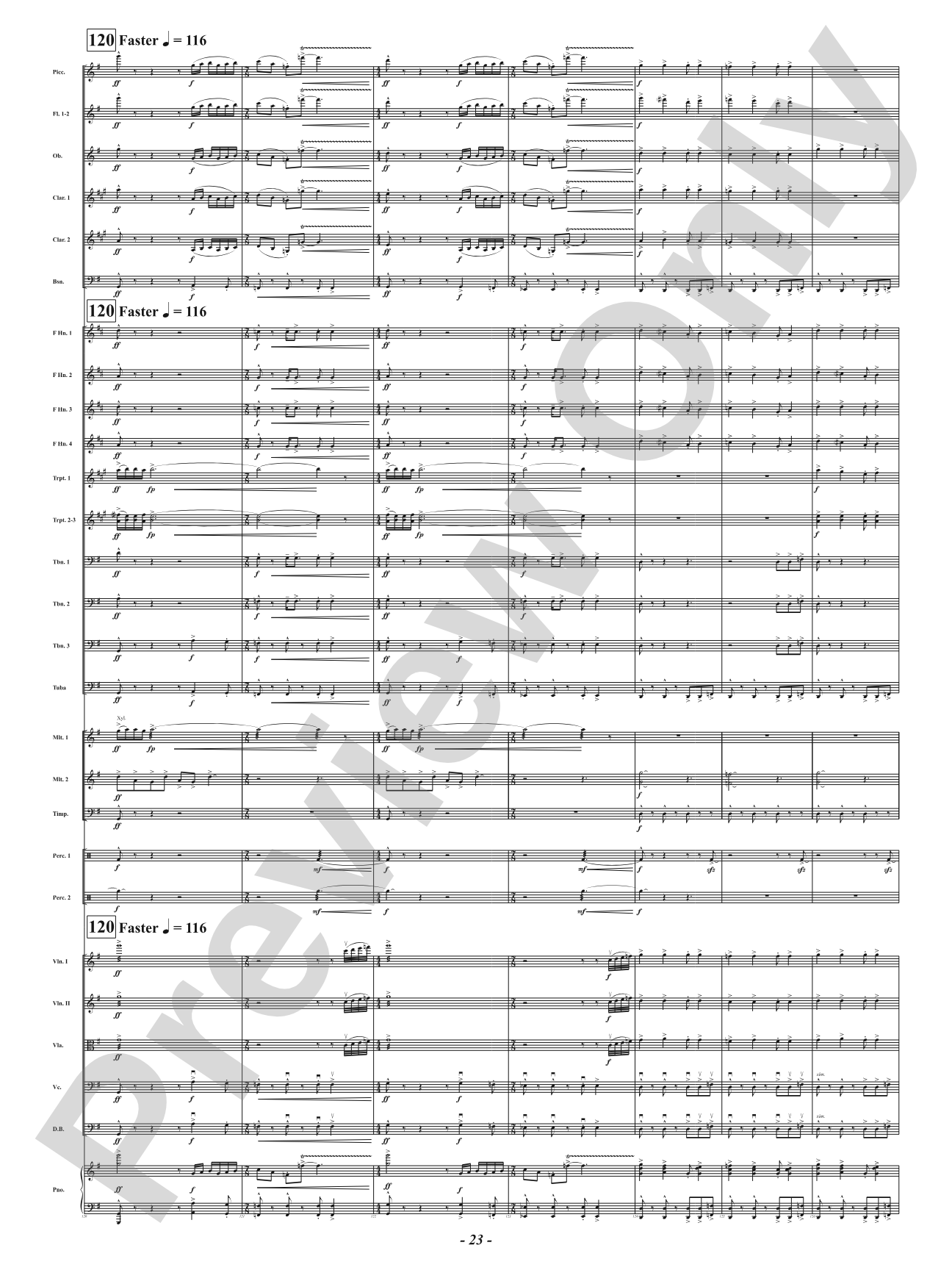 Rise City Silent, Sing!: Full Orchestra Conductor Score & Parts