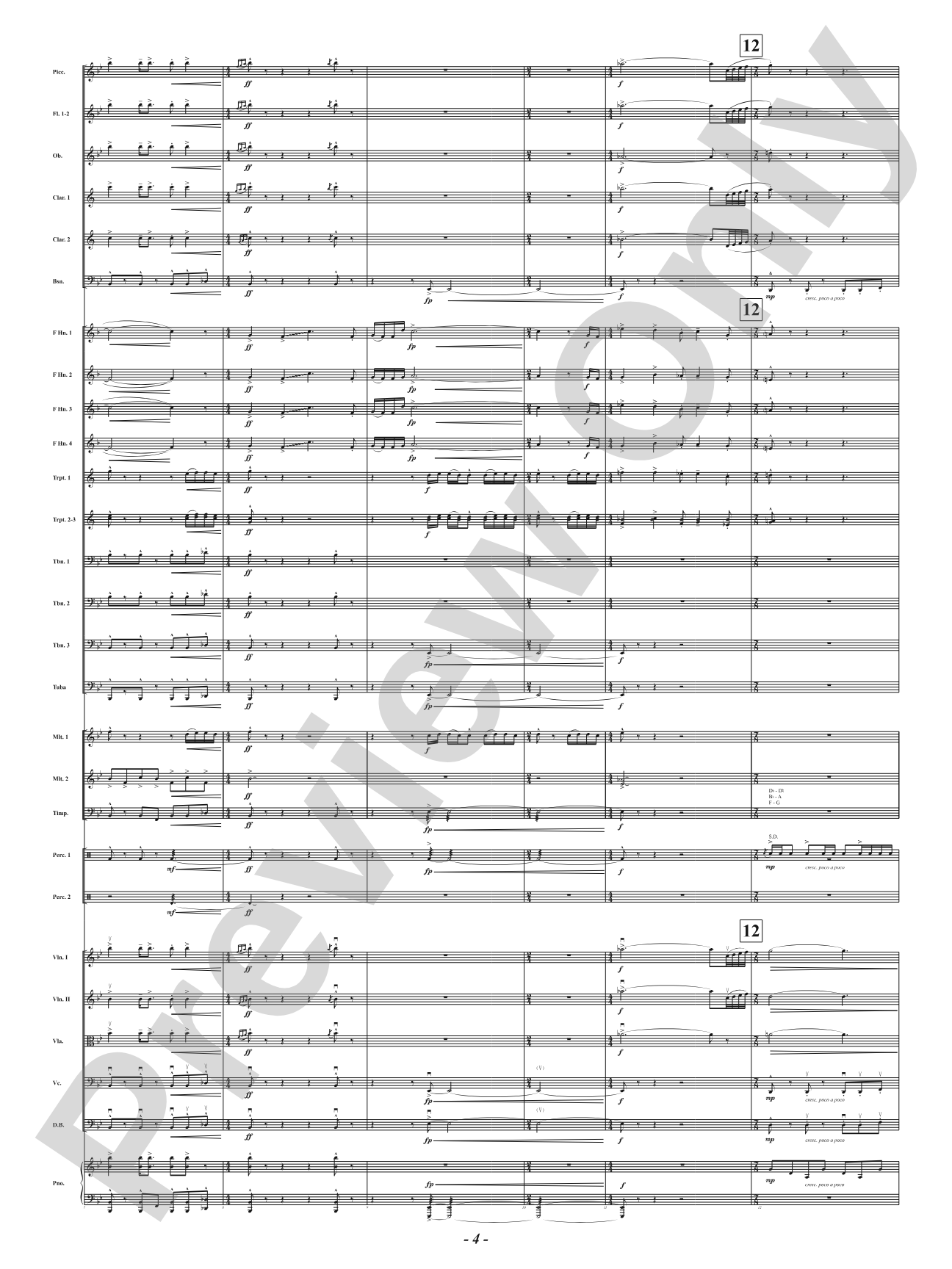 Rise City Silent, Sing!: Full Orchestra Conductor Score & Parts