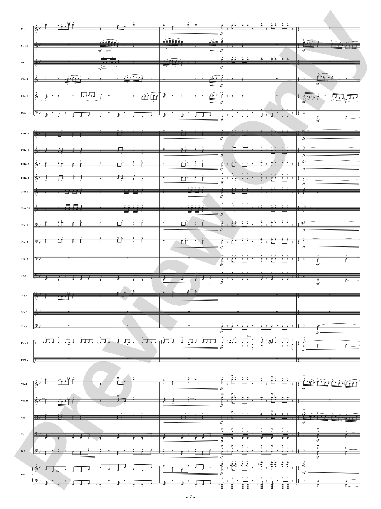 Rise City Silent, Sing!: Full Orchestra Conductor Score & Parts