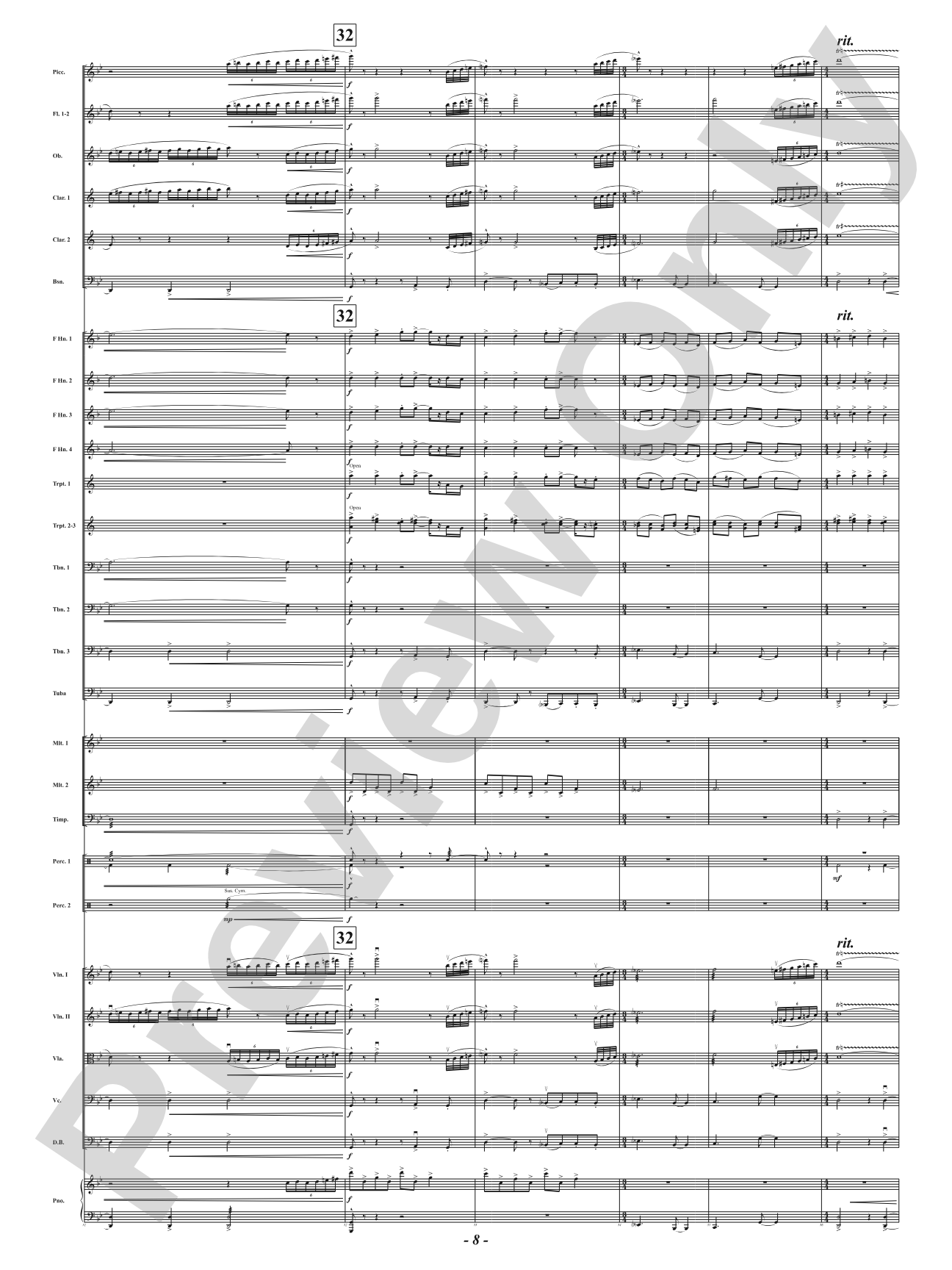 Rise City Silent, Sing!: Full Orchestra Conductor Score & Parts