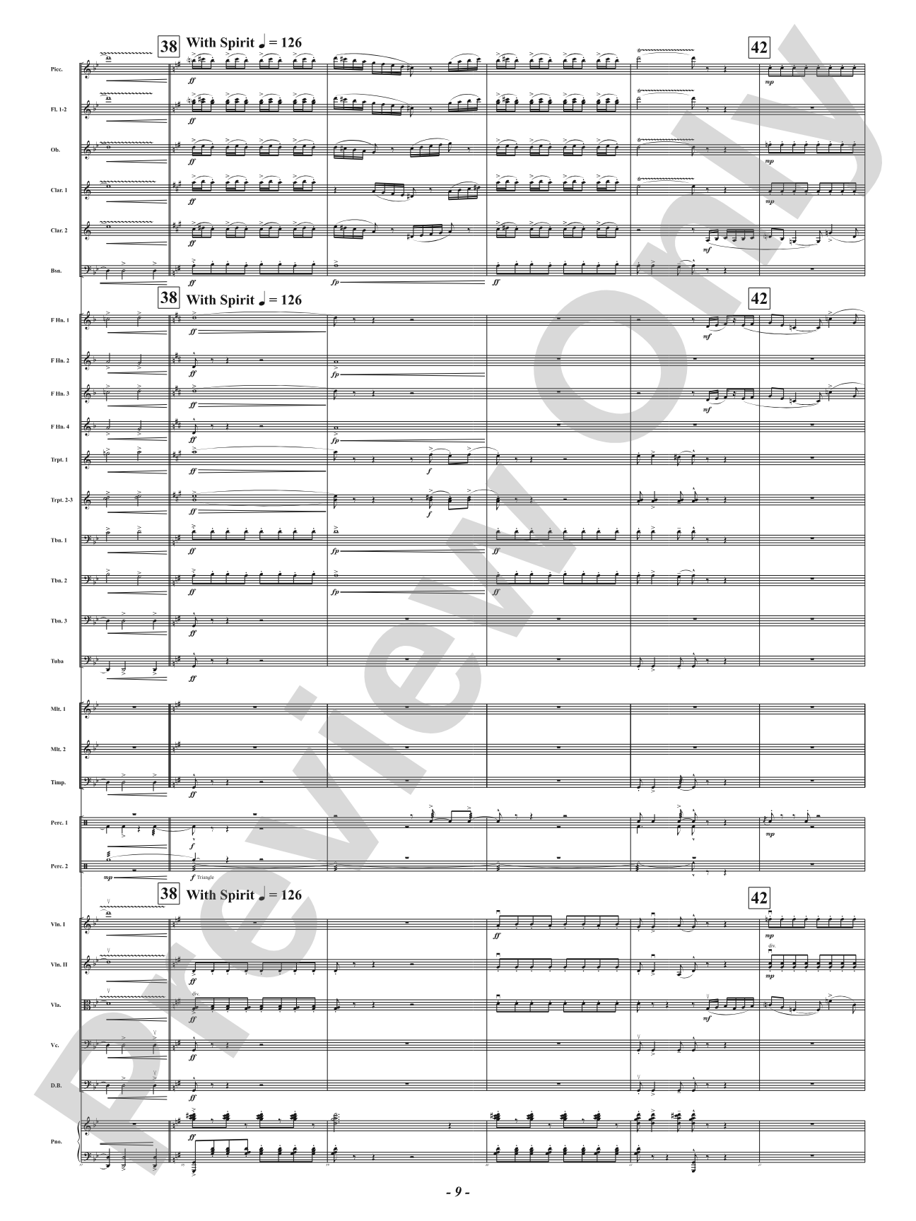 Rise City Silent, Sing!: Full Orchestra Conductor Score & Parts