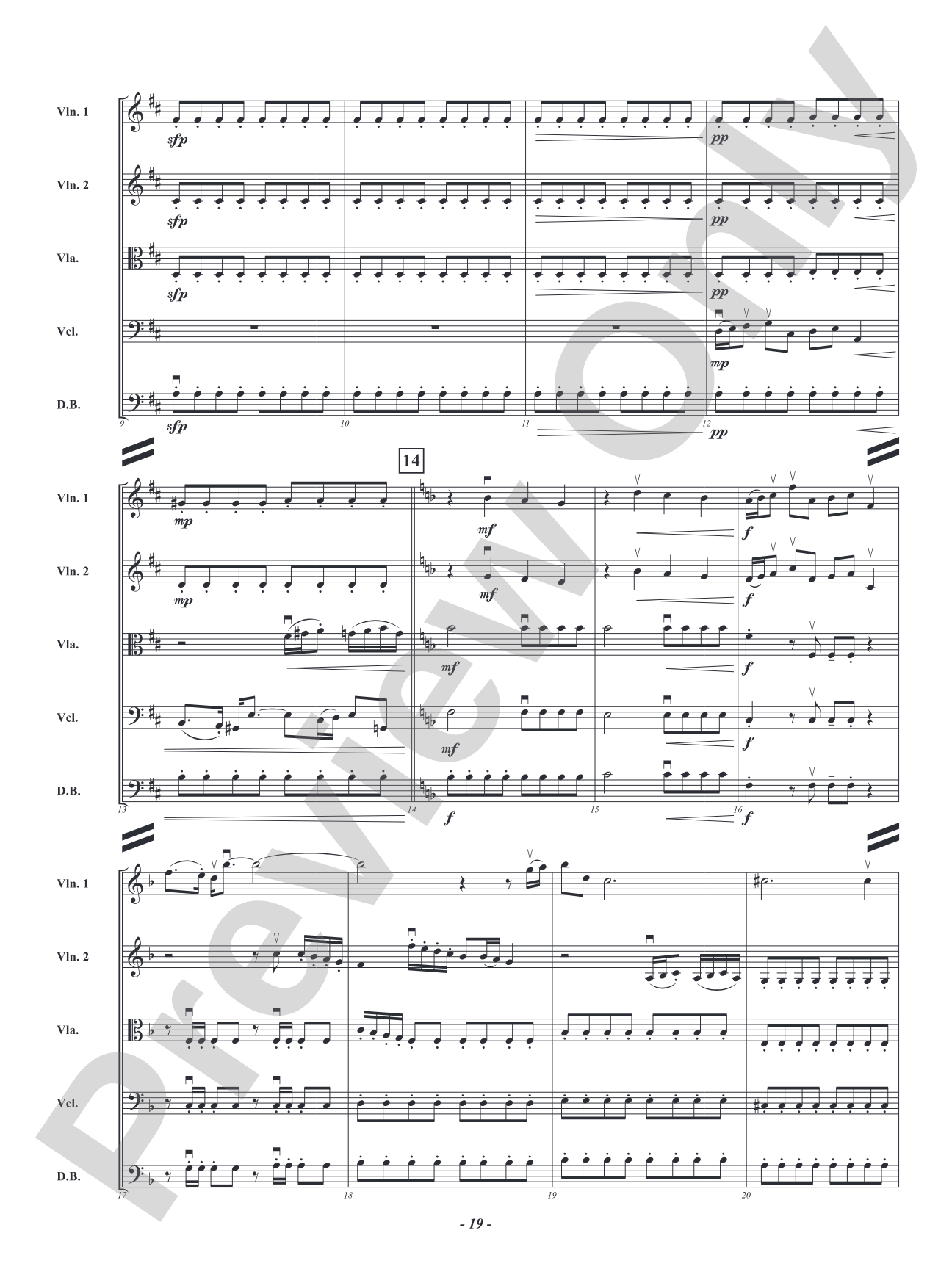 Four Portraits for Strings - Robber's Roost, Call of the Canyon, The Rinky Dink Saloon, A Toast to Santa: String Orchestra Conductor Score & Parts
