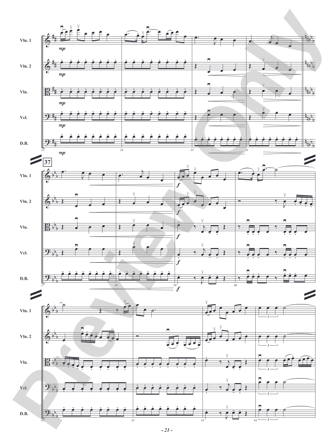 Four Portraits for Strings - Robber's Roost, Call of the Canyon, The Rinky Dink Saloon, A Toast to Santa: String Orchestra Conductor Score & Parts