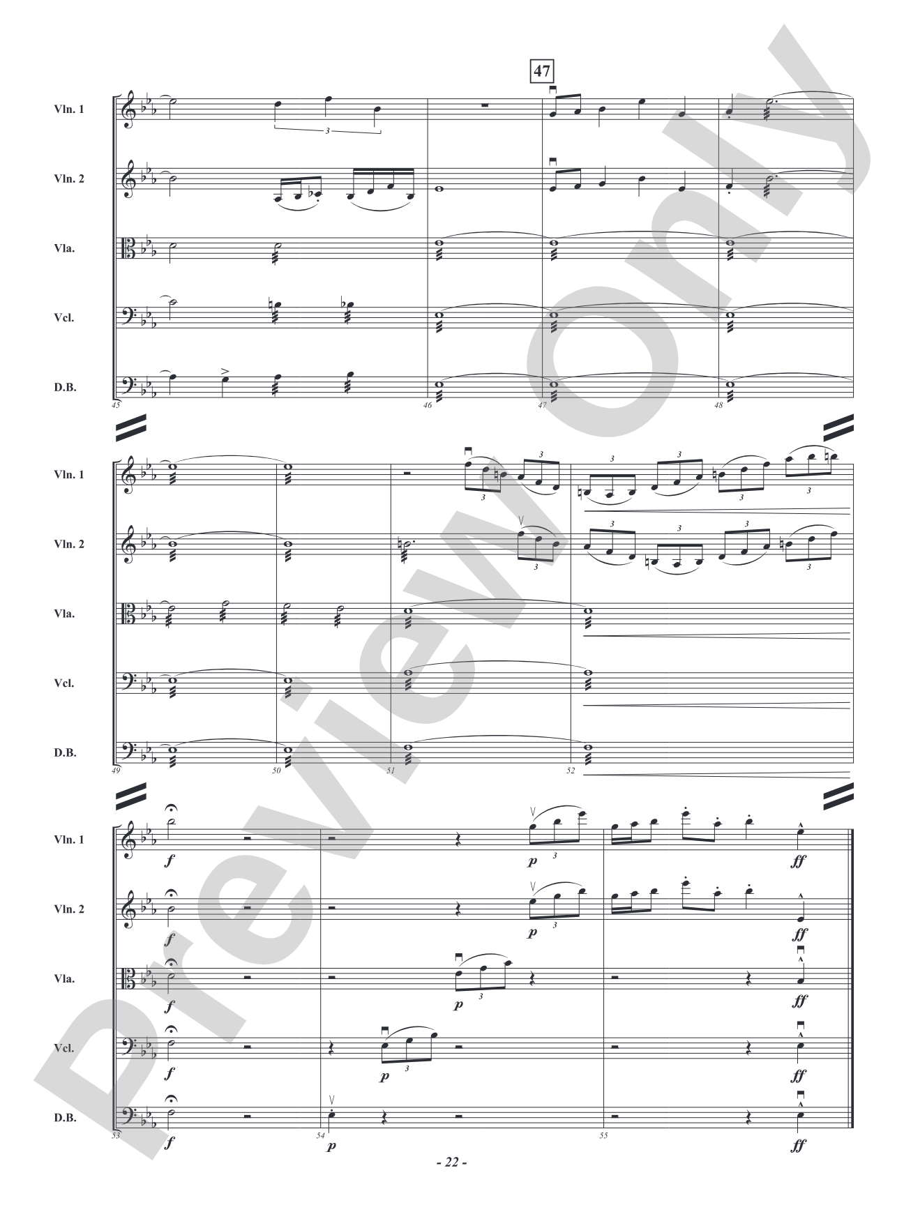 Four Portraits for Strings - Robber's Roost, Call of the Canyon, The Rinky Dink Saloon, A Toast to Santa: String Orchestra Conductor Score & Parts