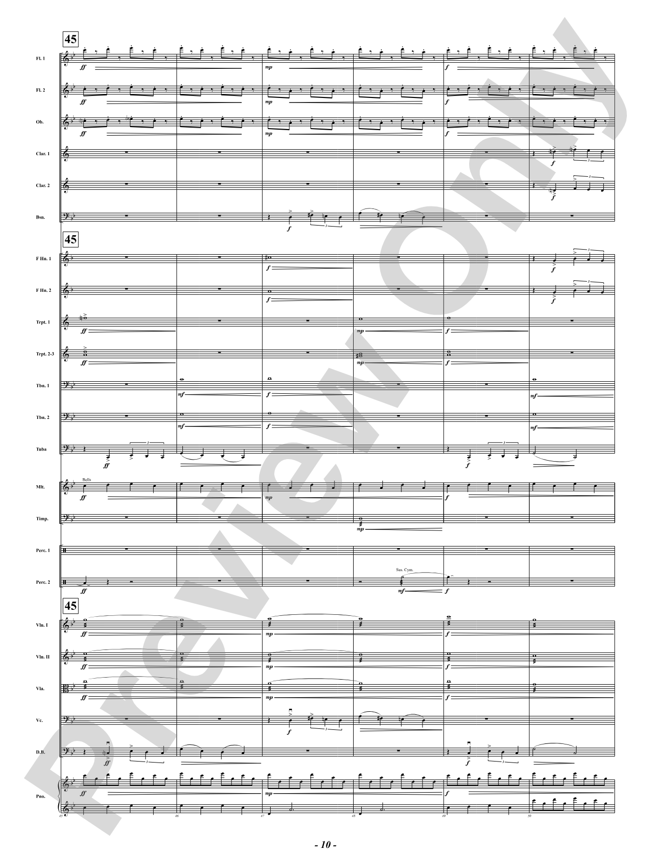 Heroes Arise: Full Orchestra Conductor Score & Parts