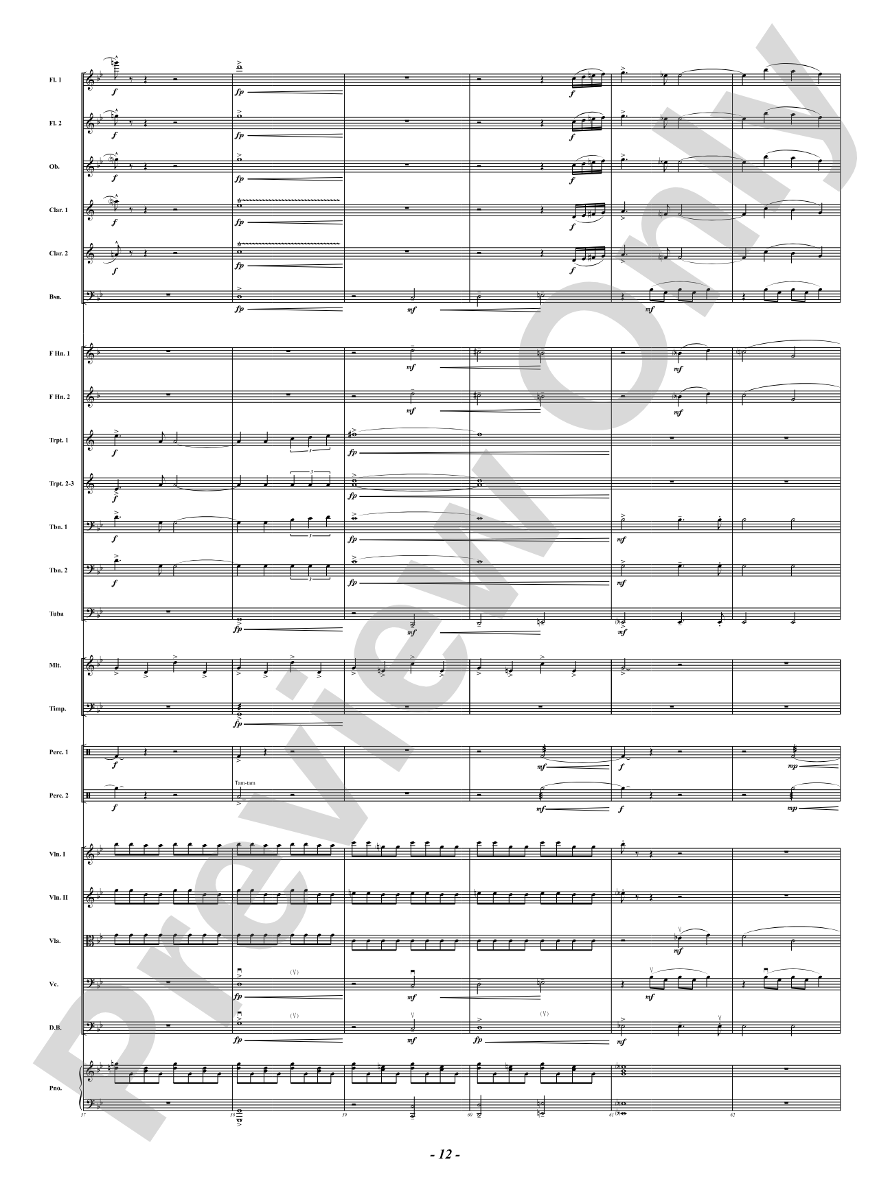 Heroes Arise: Full Orchestra Conductor Score & Parts
