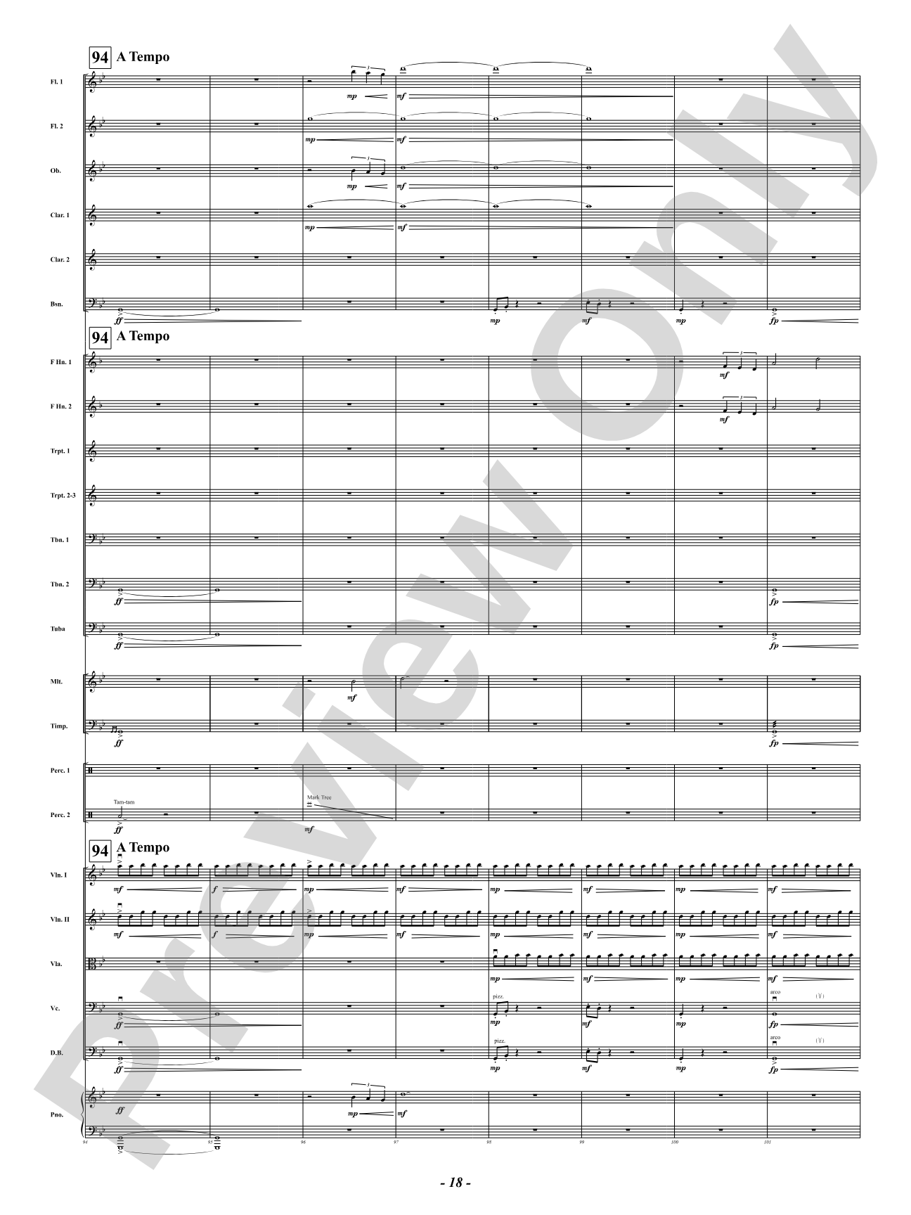Heroes Arise: Full Orchestra Conductor Score & Parts
