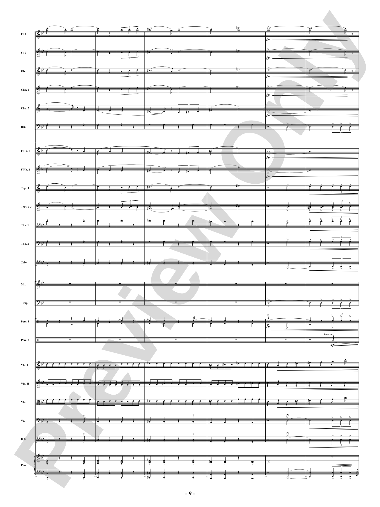 Heroes Arise: Full Orchestra Conductor Score & Parts