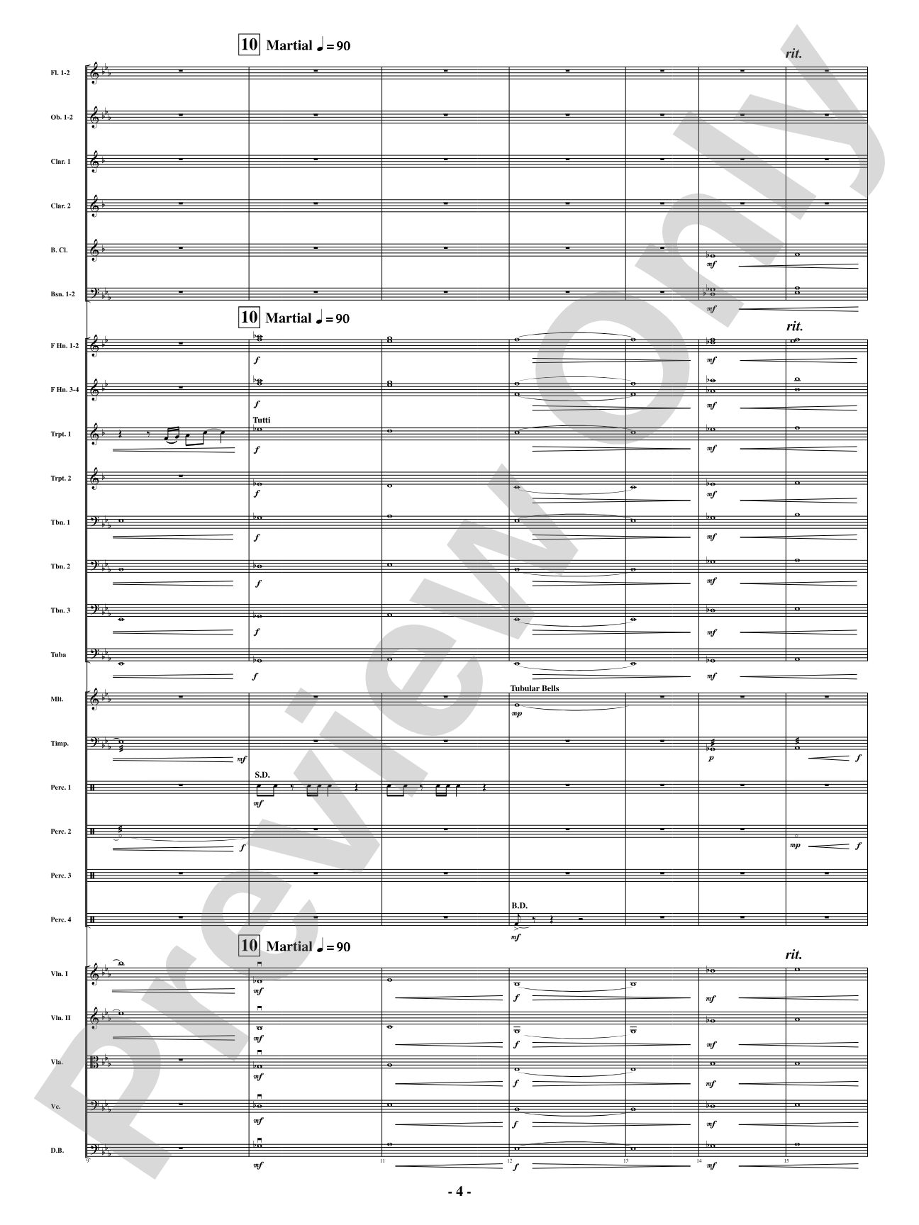 Southbound Rider: Full Orchestra Conductor Score & Parts