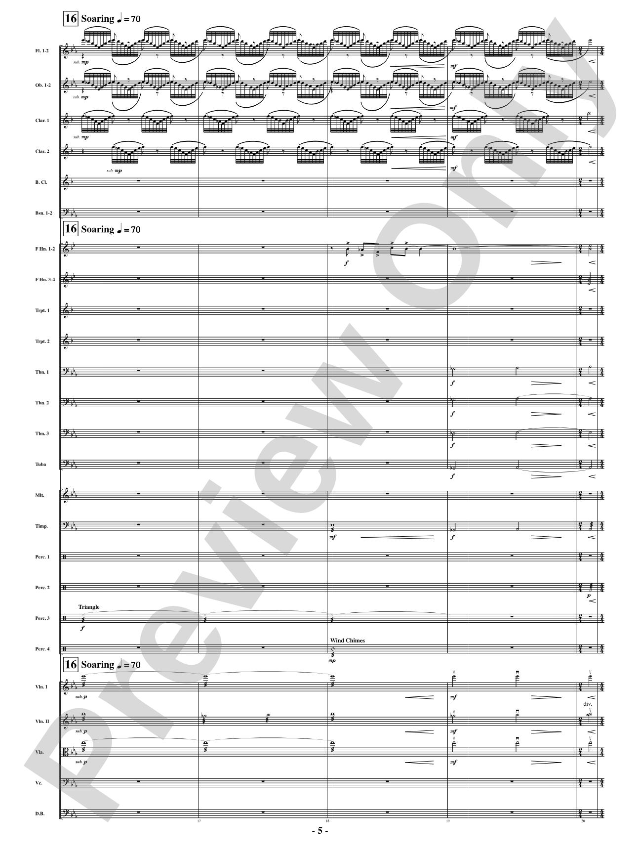 Southbound Rider: Full Orchestra Conductor Score & Parts