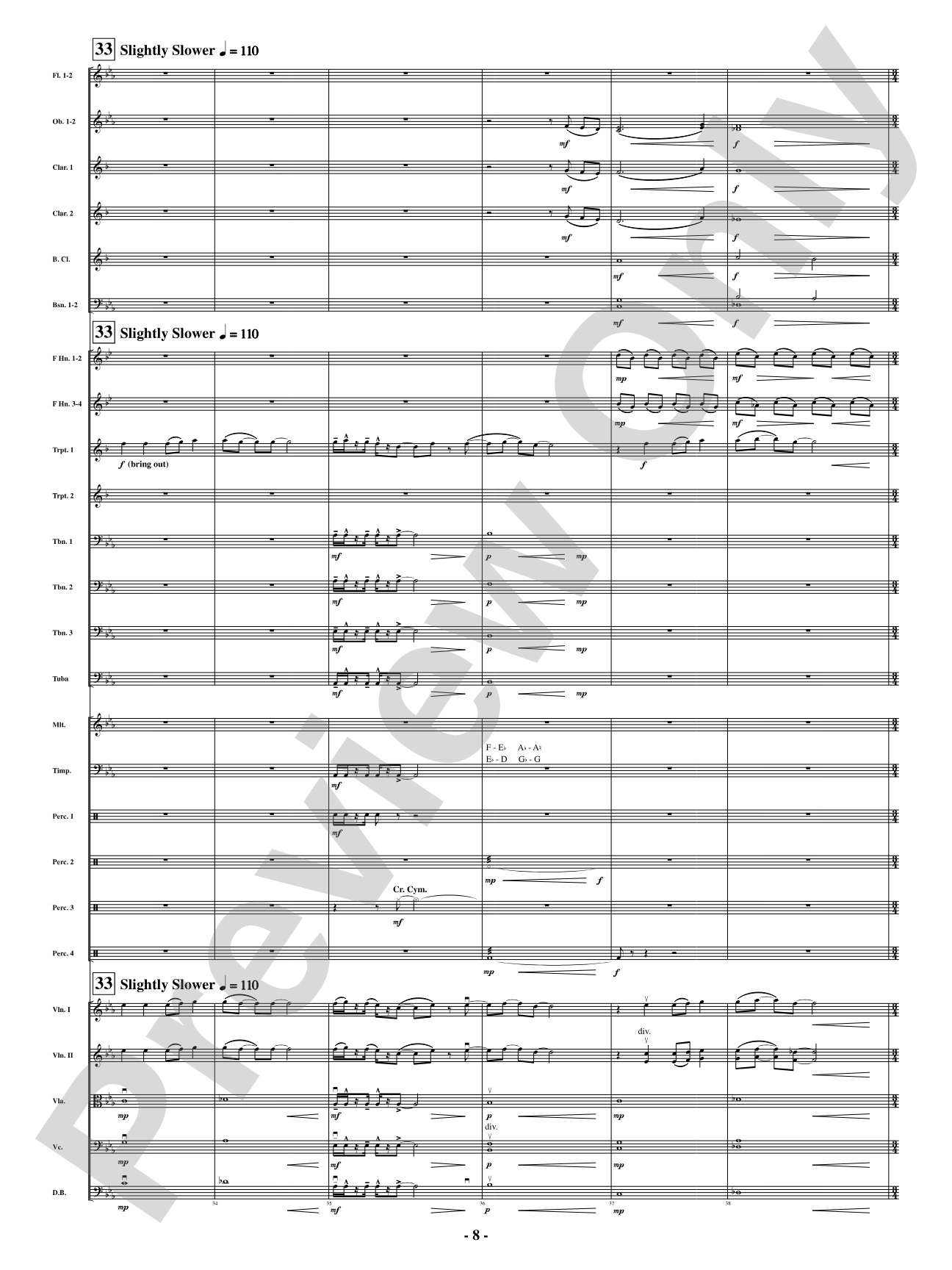 Southbound Rider: Full Orchestra Conductor Score & Parts