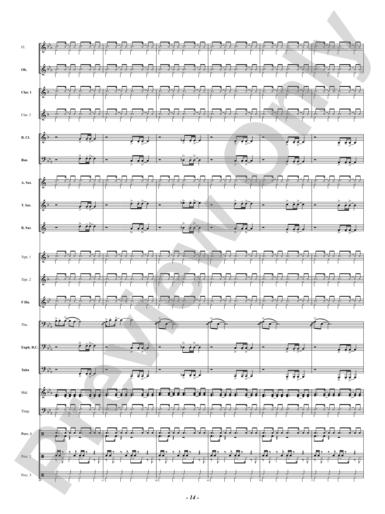 Gullah Ring Shout: Concert Band Conductor Score & Parts