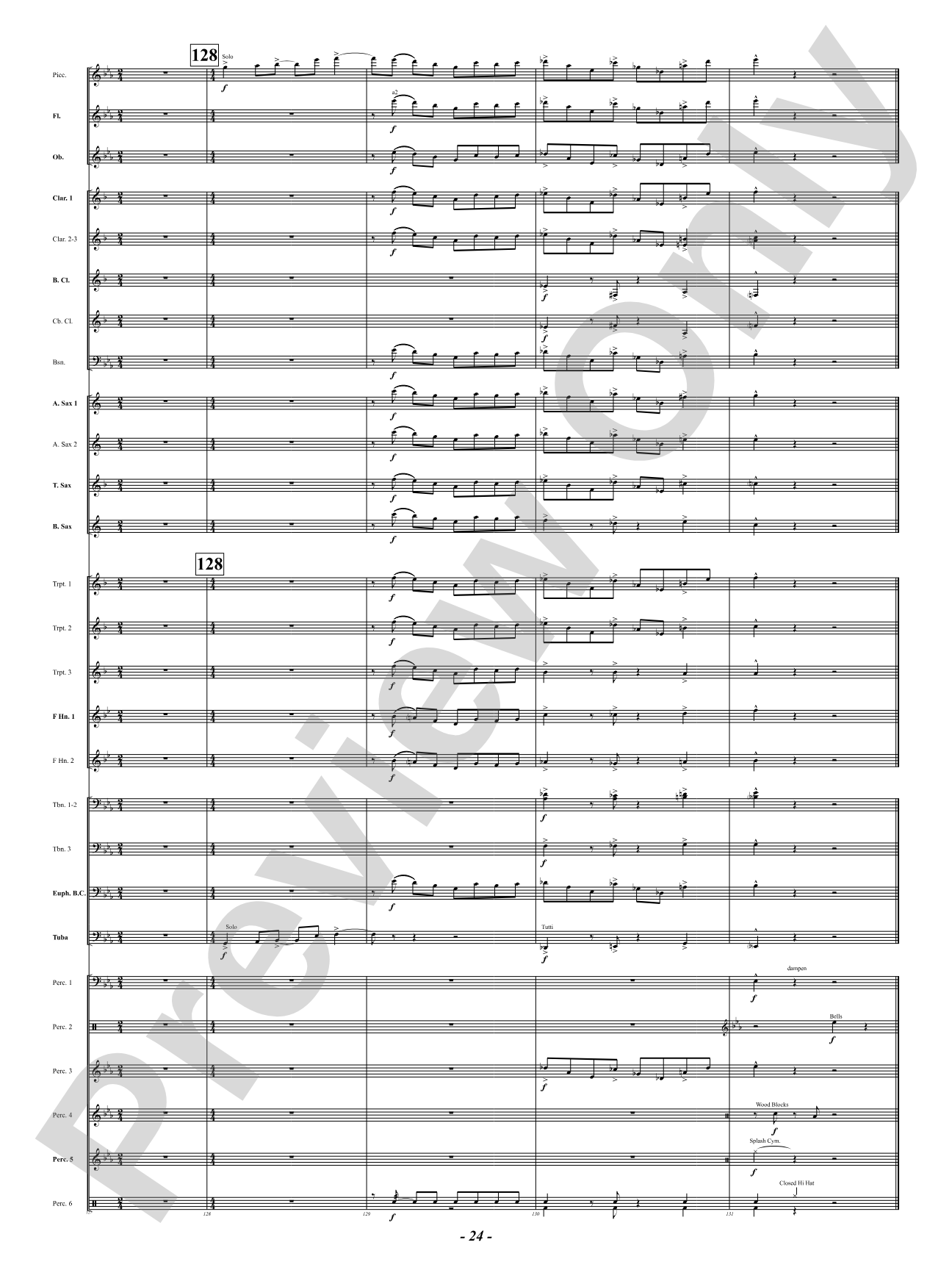 Se-SAW: Concert Band Conductor Score & Parts