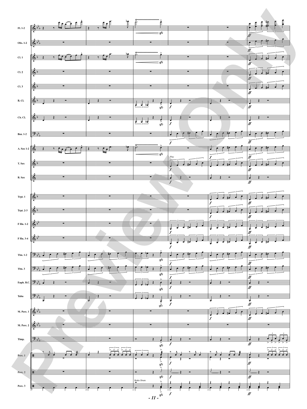 Mississippi Blue: Concert Band Conductor Score & Parts