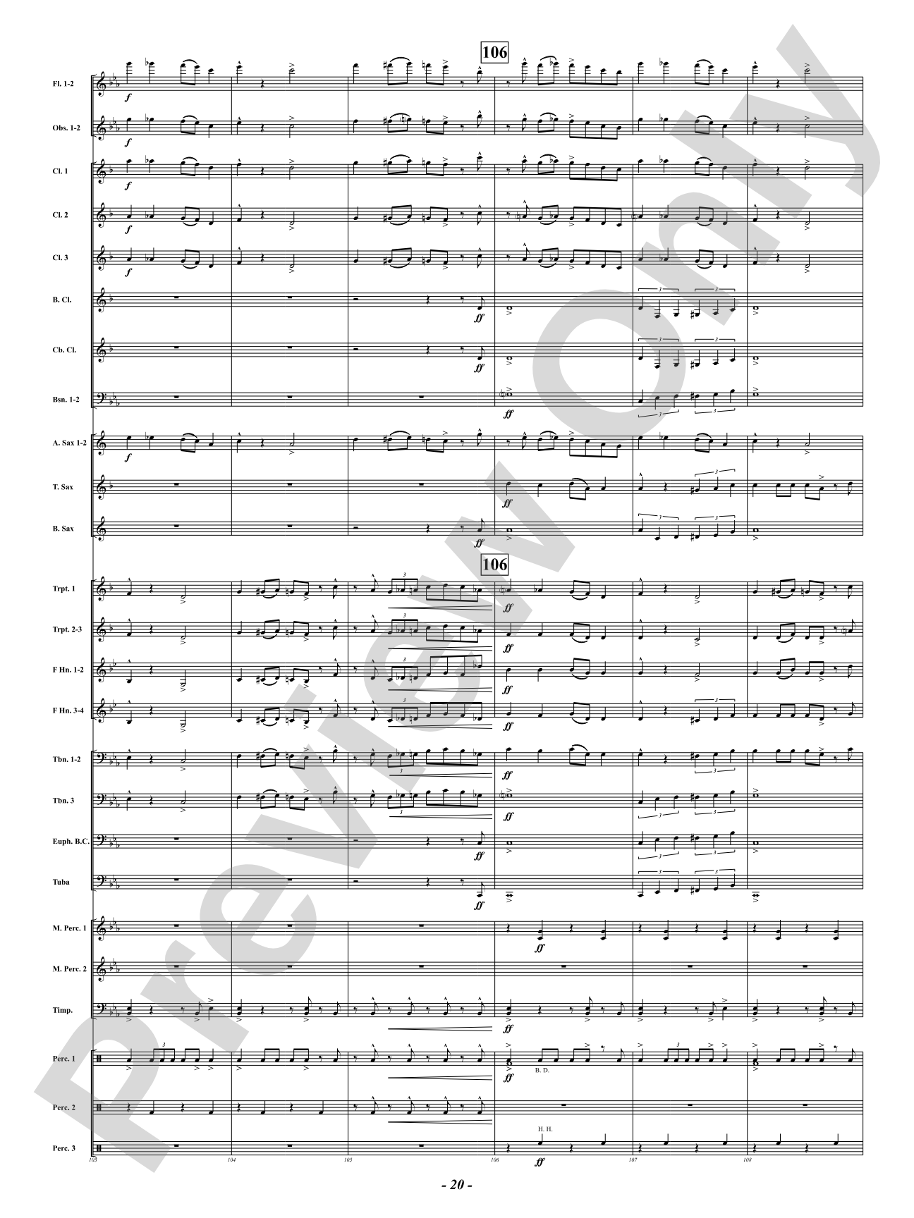 Mississippi Blue: Concert Band Conductor Score & Parts