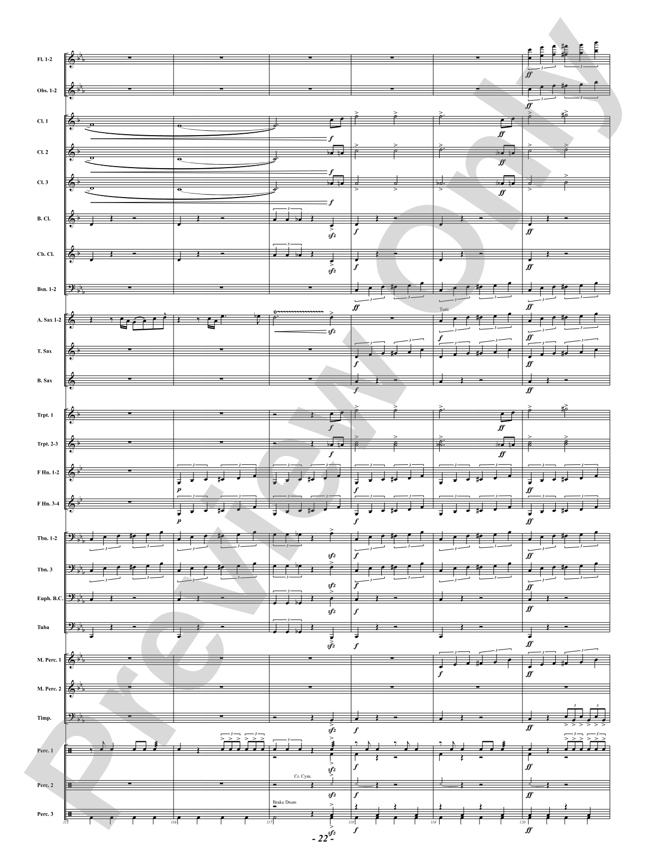 Mississippi Blue: Concert Band Conductor Score & Parts